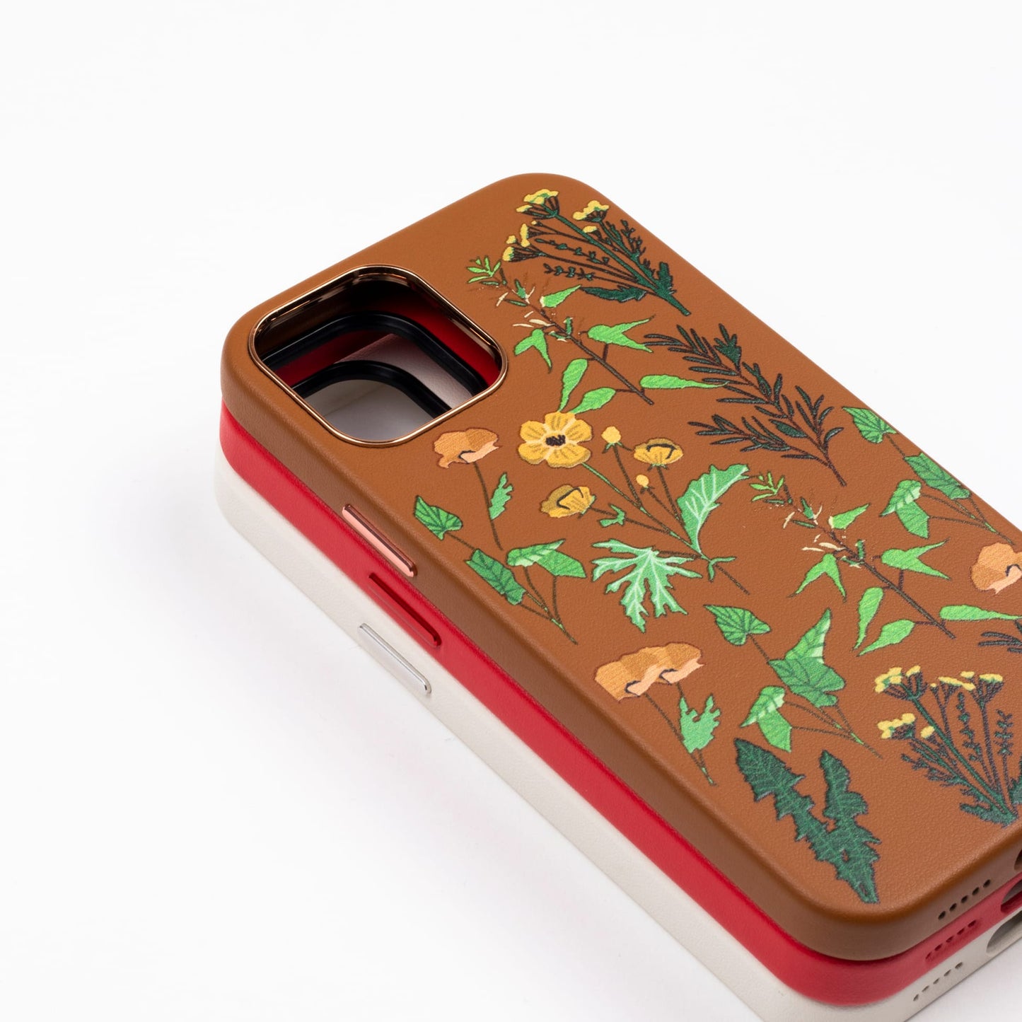 POTHERB-iPhone 12 Pro Max Leather Kılıf