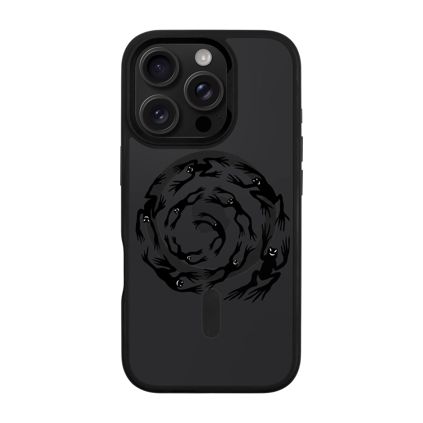 SWIRLING FROGS-iPhone 16 Pro Rise Kılıf MagSafe Özellikli