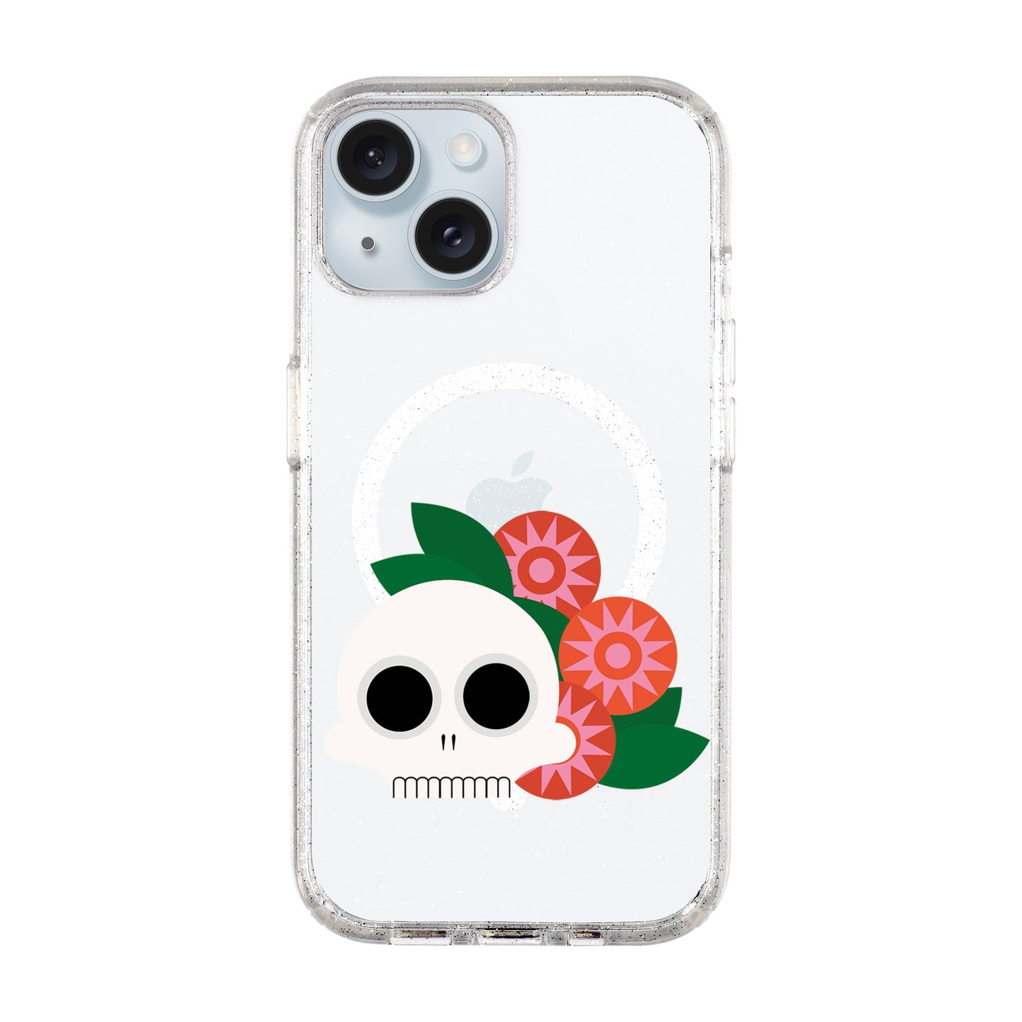 MEMENTO BLOOM-iPhone 15 Plus Shiny Kılıf MagSafe Özellikli