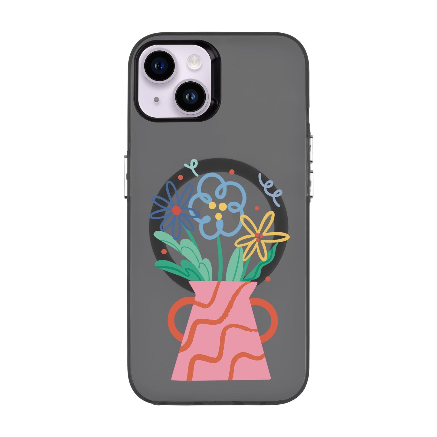 PINK VASE-iPhone 14 Plus Hold Kılıf MagSafe Özellikli