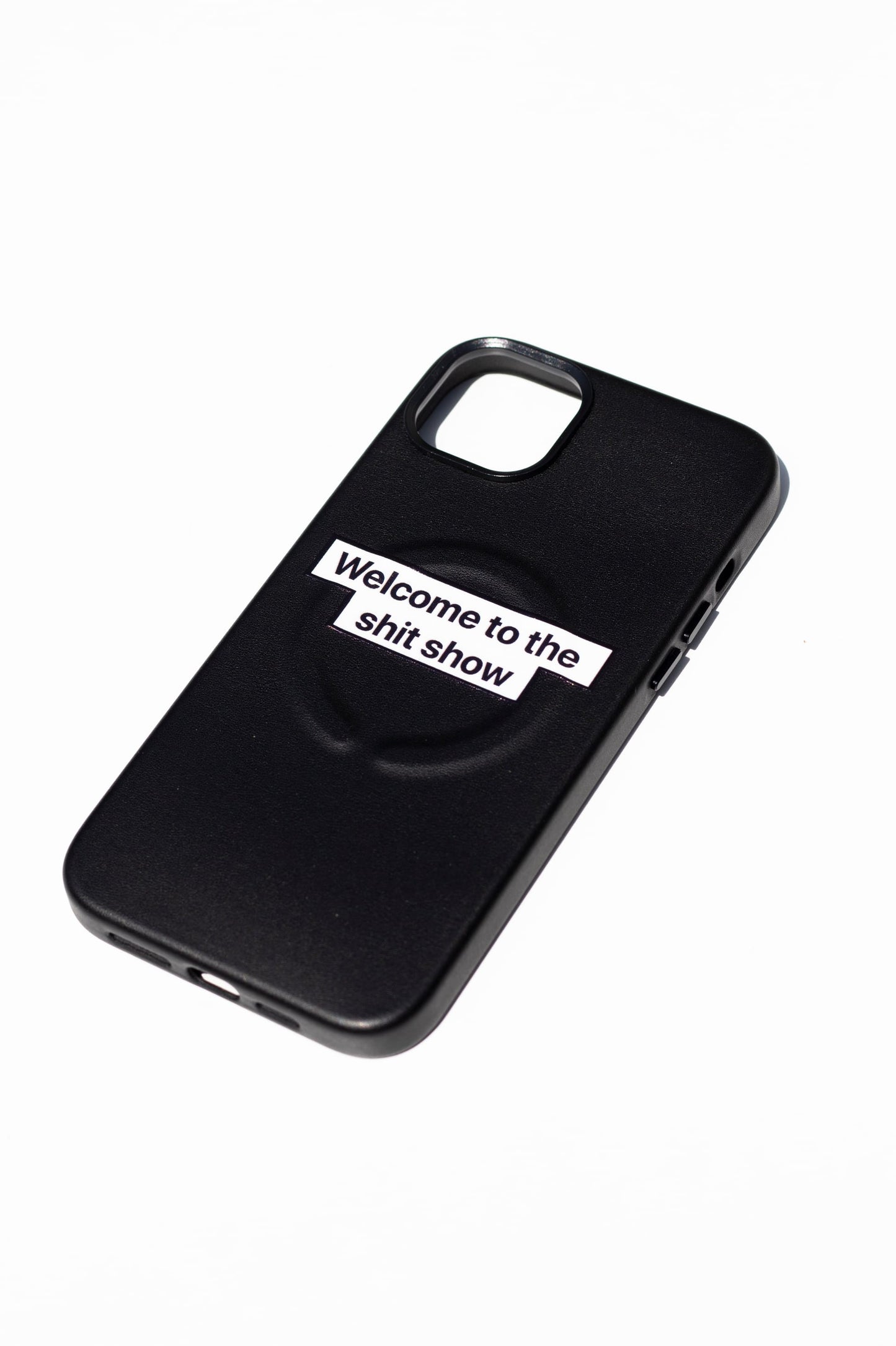 WELCOME-iPhone 14 Pro Max Leather Kılıf MagSafe Özellikli