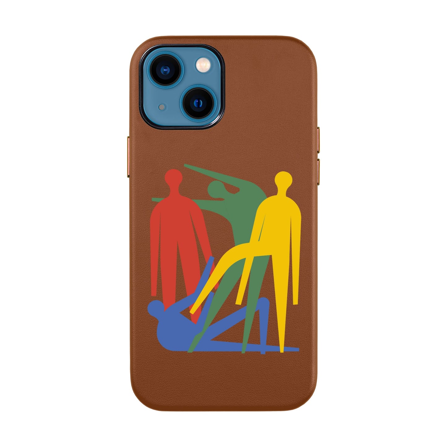 MANBOS-iPhone 14 Leather Kılıf