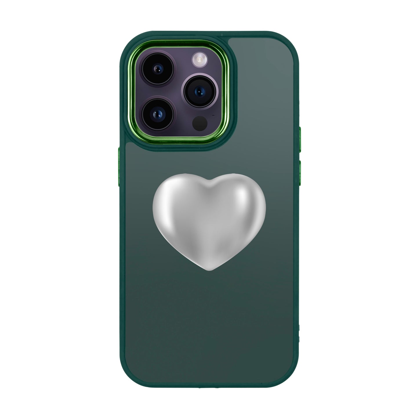 SILVER HEART-iPhone 13 Pro Proof Kılıf