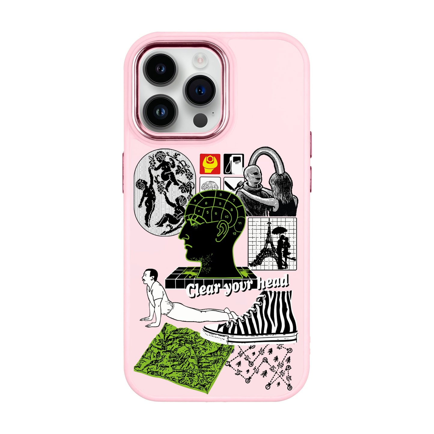 CLEAR YOUR HEAD-iPhone 14 Pro Max Proof Kılıf