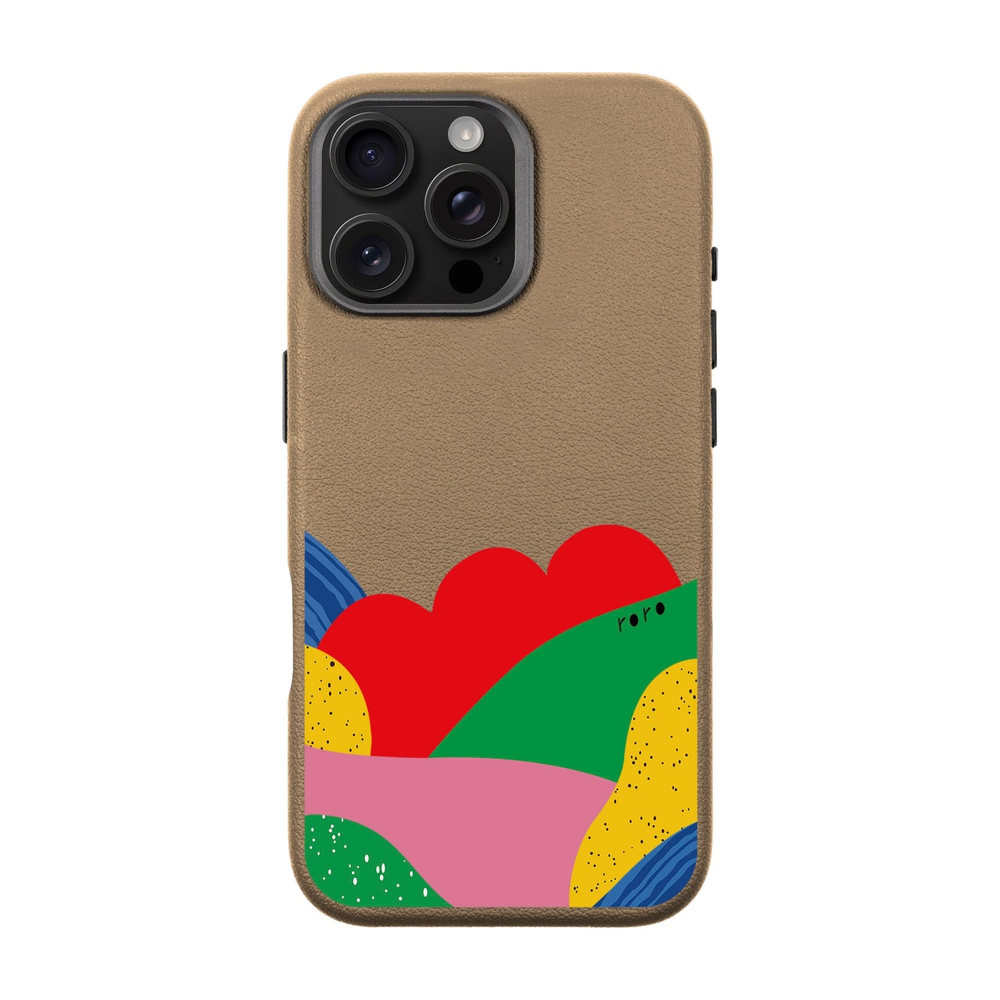 FLAG-iPhone 16 Pro Max Leather Premium Kılıf MagSafe Özellikli
