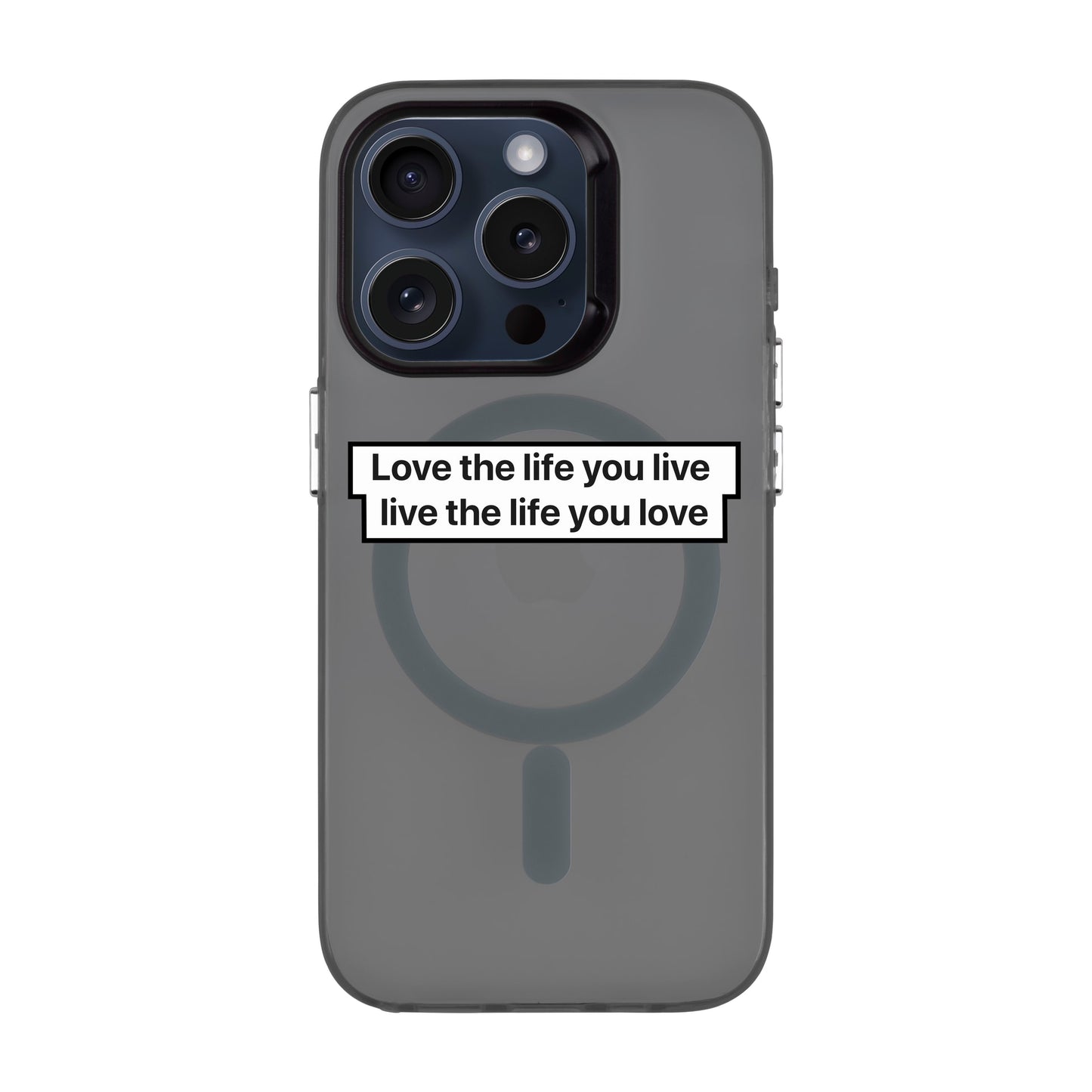 LOVE THE LIFE-iPhone 15 Pro Hold Kılıf MagSafe Özellikli