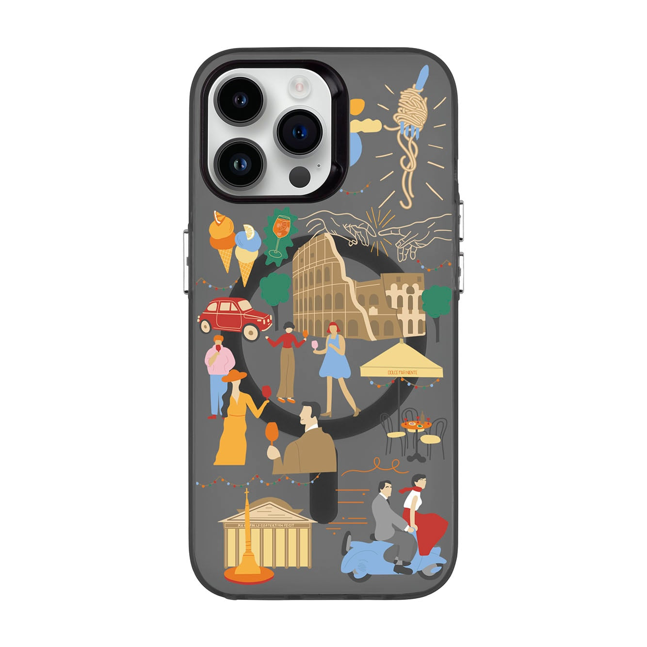 ROMA-iPhone 13 Pro Max Hold Kılıf MagSafe Özellikli