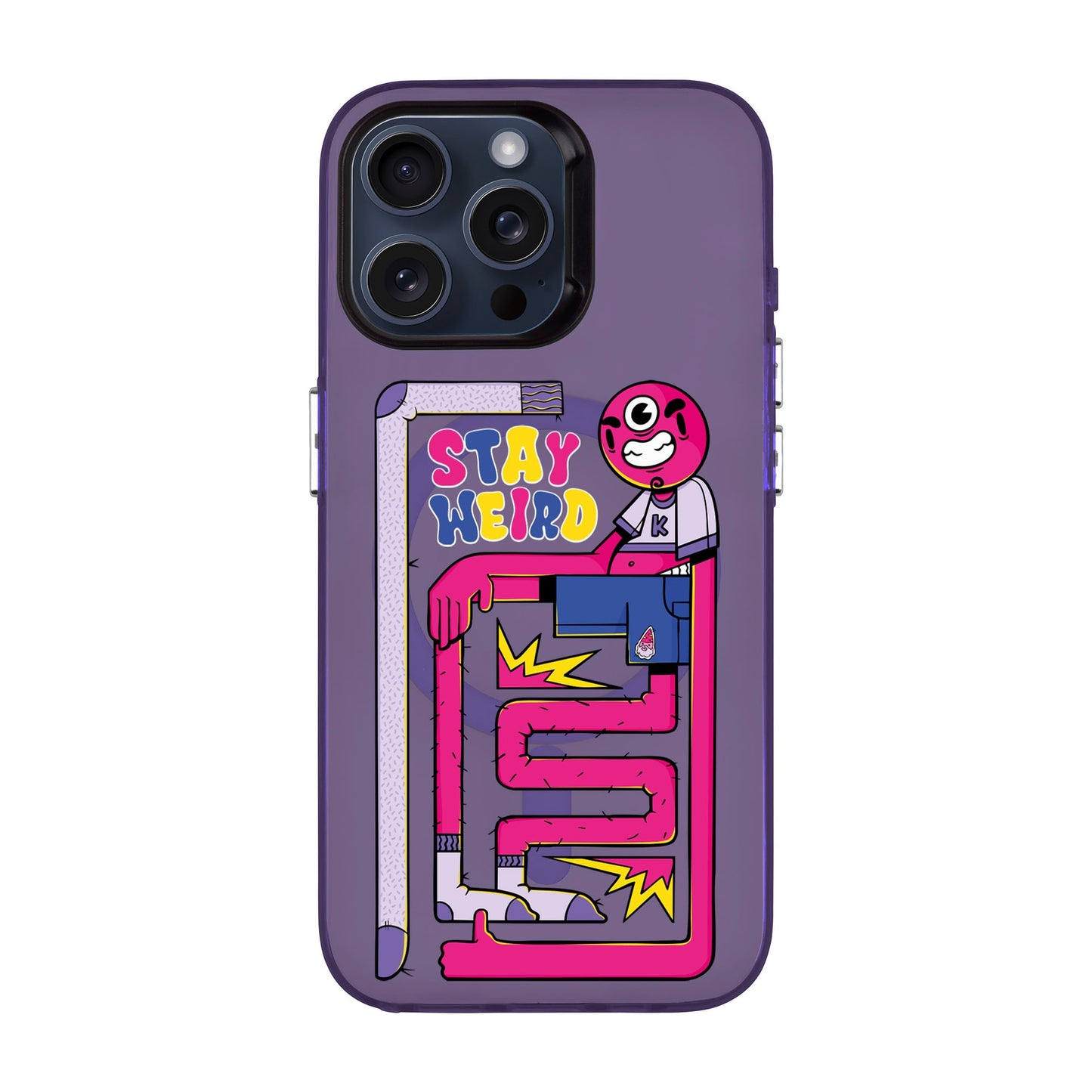 OG TOOTHY-iPhone 15 Pro Max Hold Kılıf MagSafe Özellikli