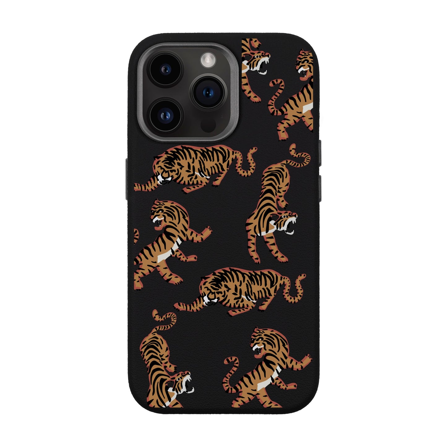 TIGER-iPhone 14 Pro Max Leather Premium Kılıf MagSafe Özellikli