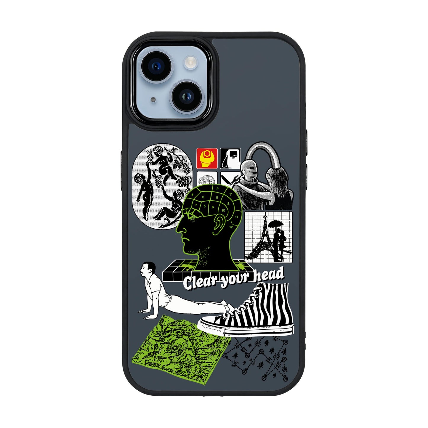 CLEAR YOUR HEAD-iPhone 14 Plus Proof Kılıf
