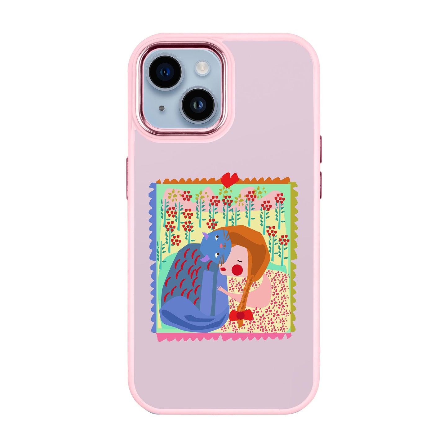 KEDİ POSTA PULU-iPhone 13 Proof Kılıf