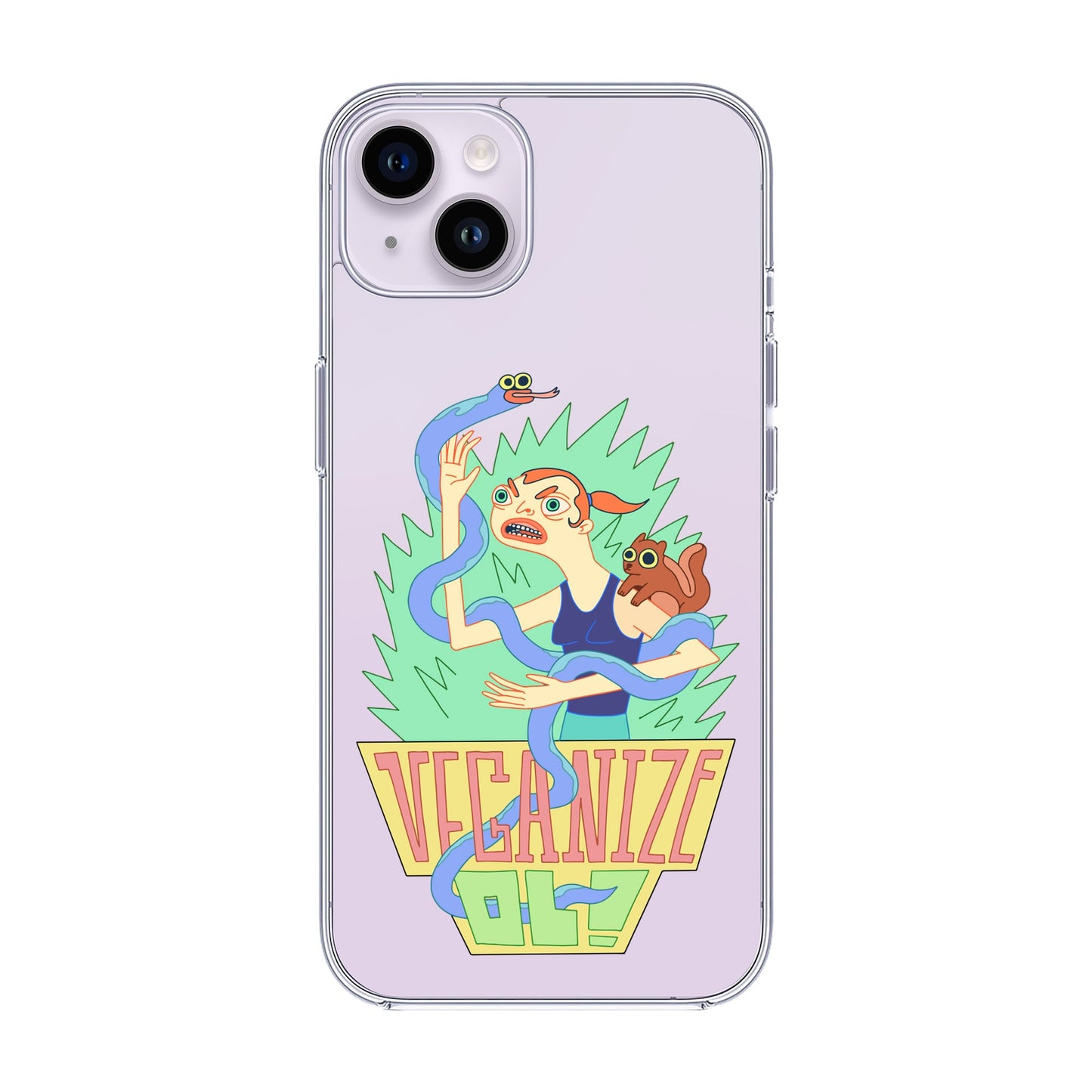 VEGANİZE-iPhone 14 Plus Solid Kılıf