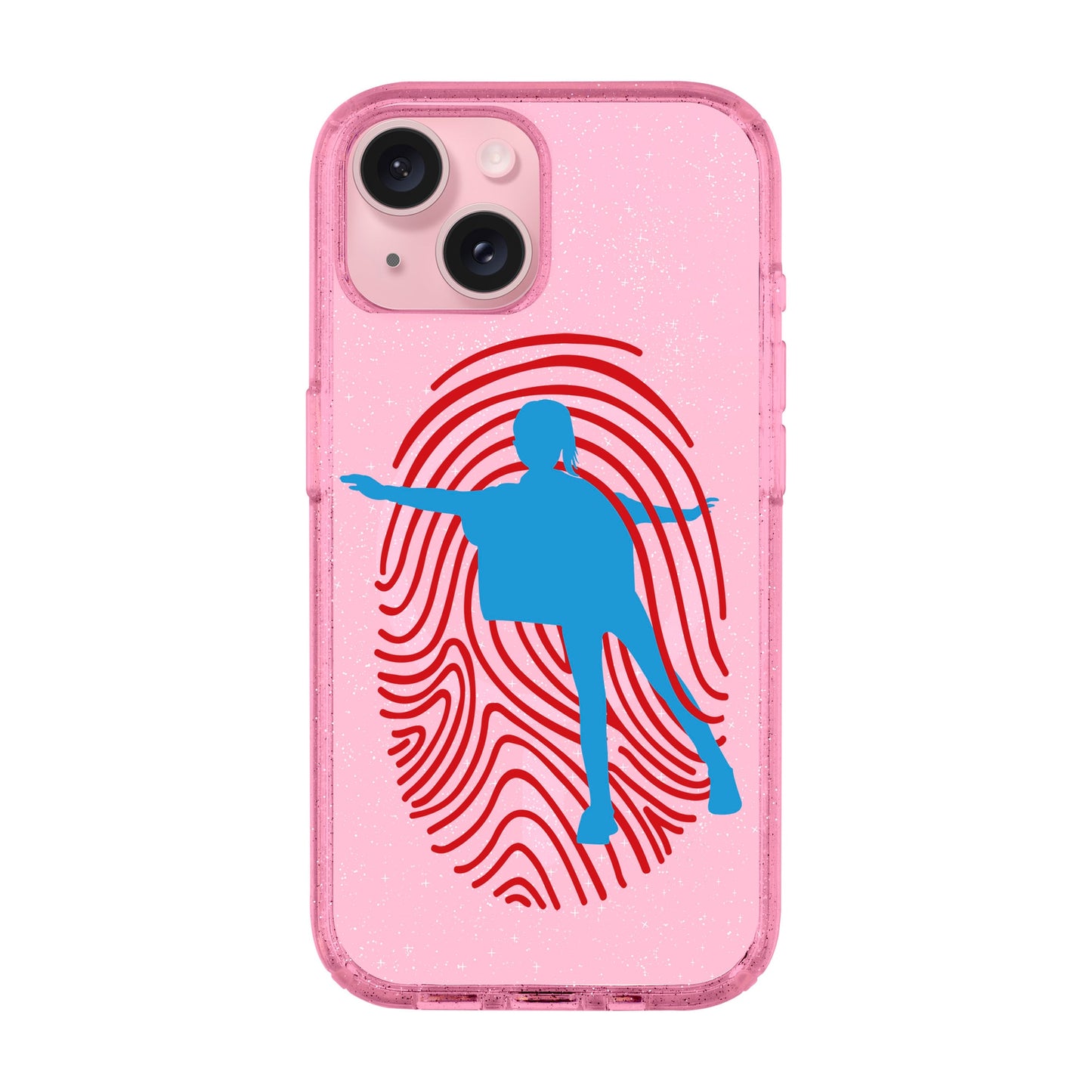 FINGERMARK-iPhone 15 Plus Shiny Kılıf MagSafe Özellikli