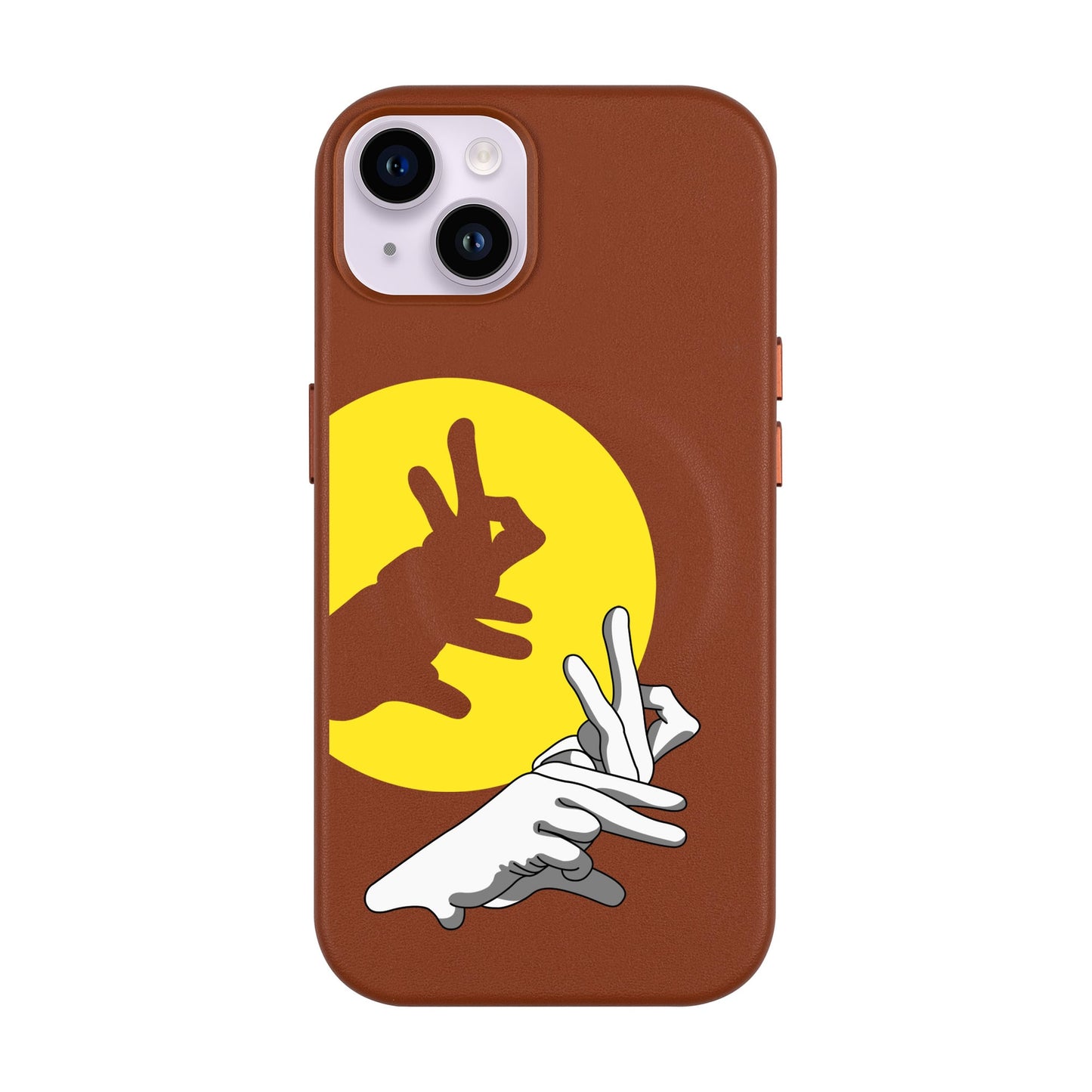 BUNNY-iPhone 14 Plus Leather Kılıf MagSafe Özellikli