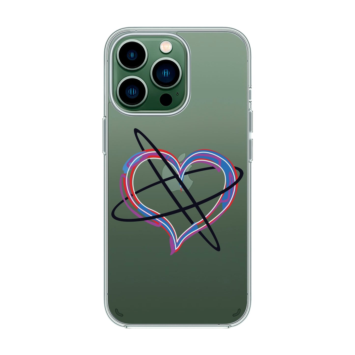 HEART ATTACK-iPhone 13 Mini Solid Kılıf