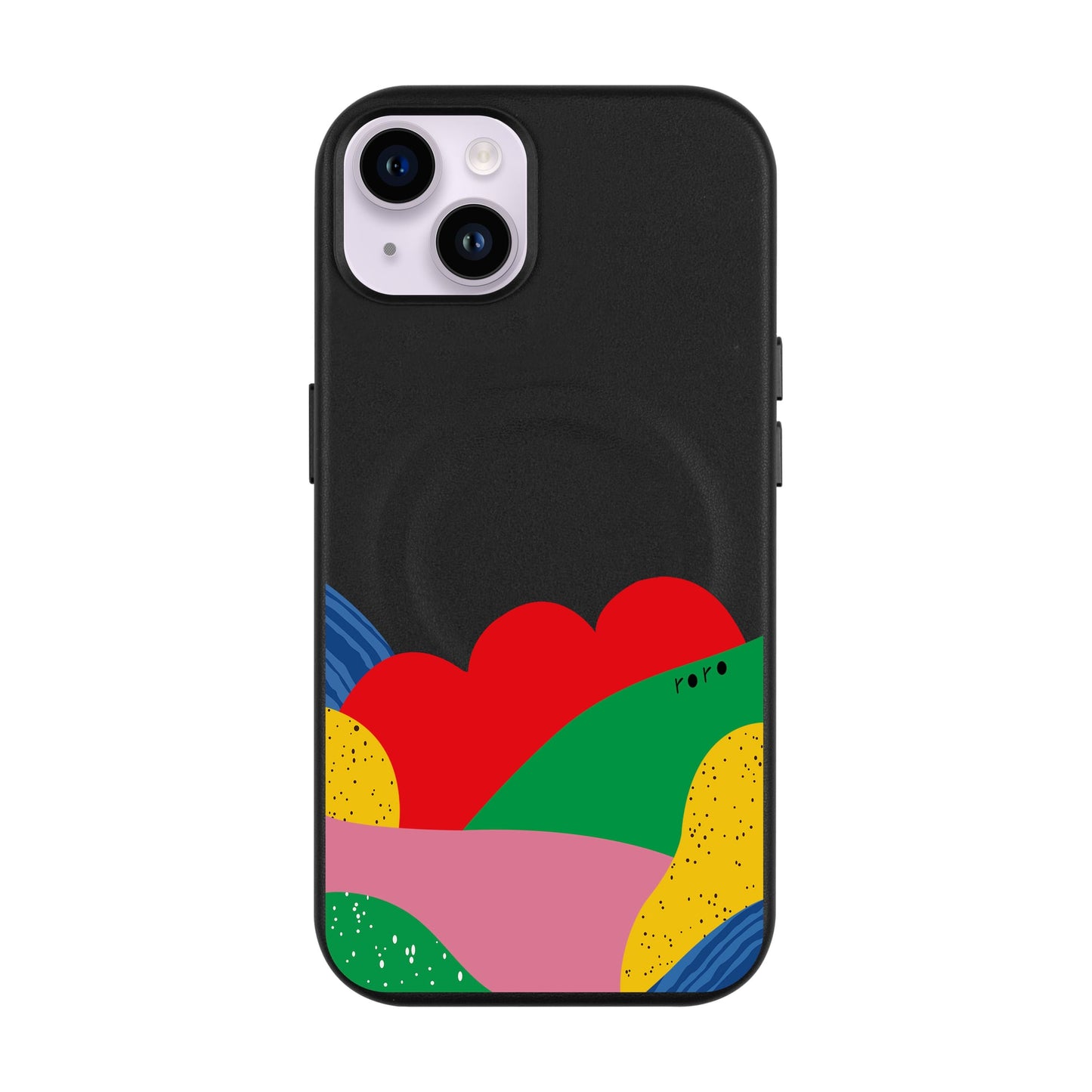 FLAG-iPhone 14 Plus Leather Kılıf MagSafe Özellikli