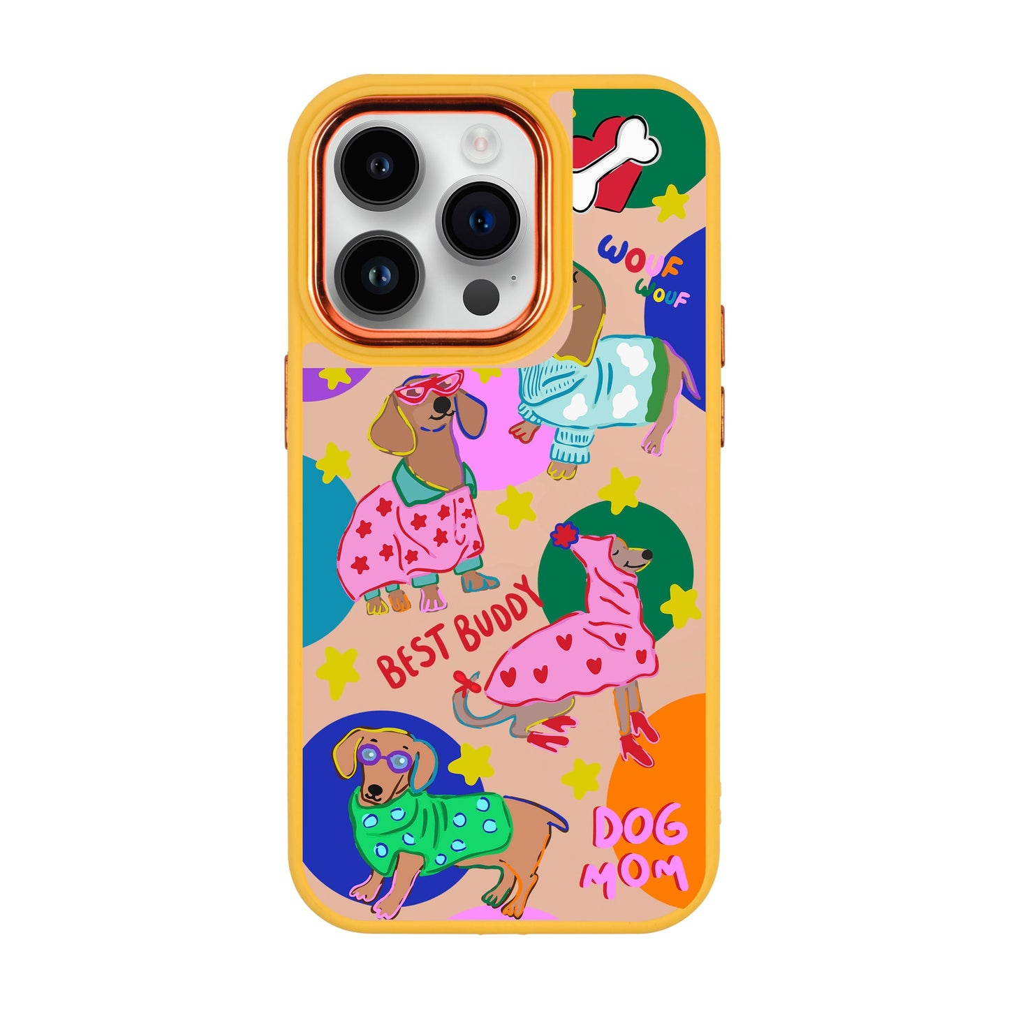 DOG MOM-iPhone 13 Pro Proof Kılıf