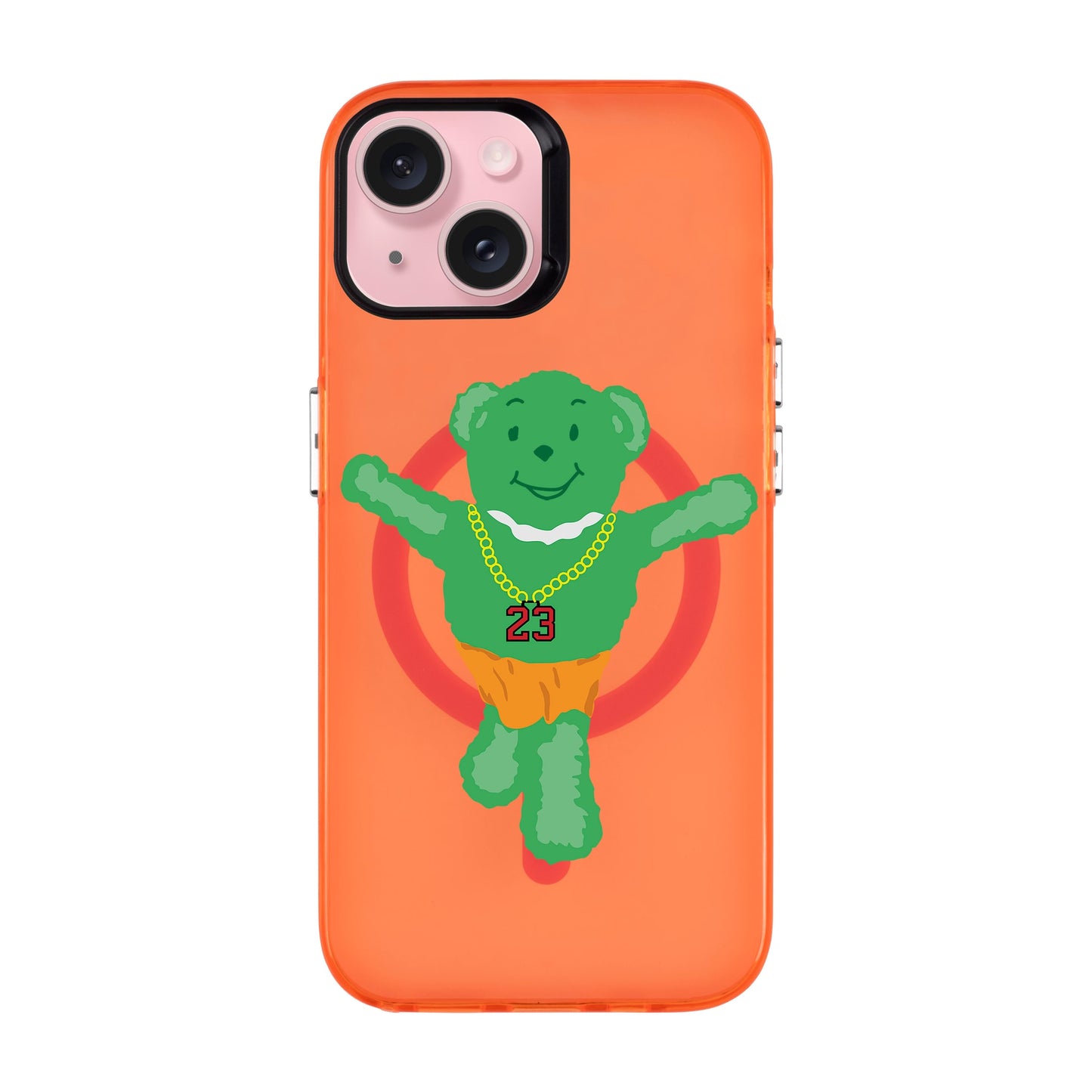 GREEN BEAR-iPhone 15 Hold Kılıf MagSafe Özellikli