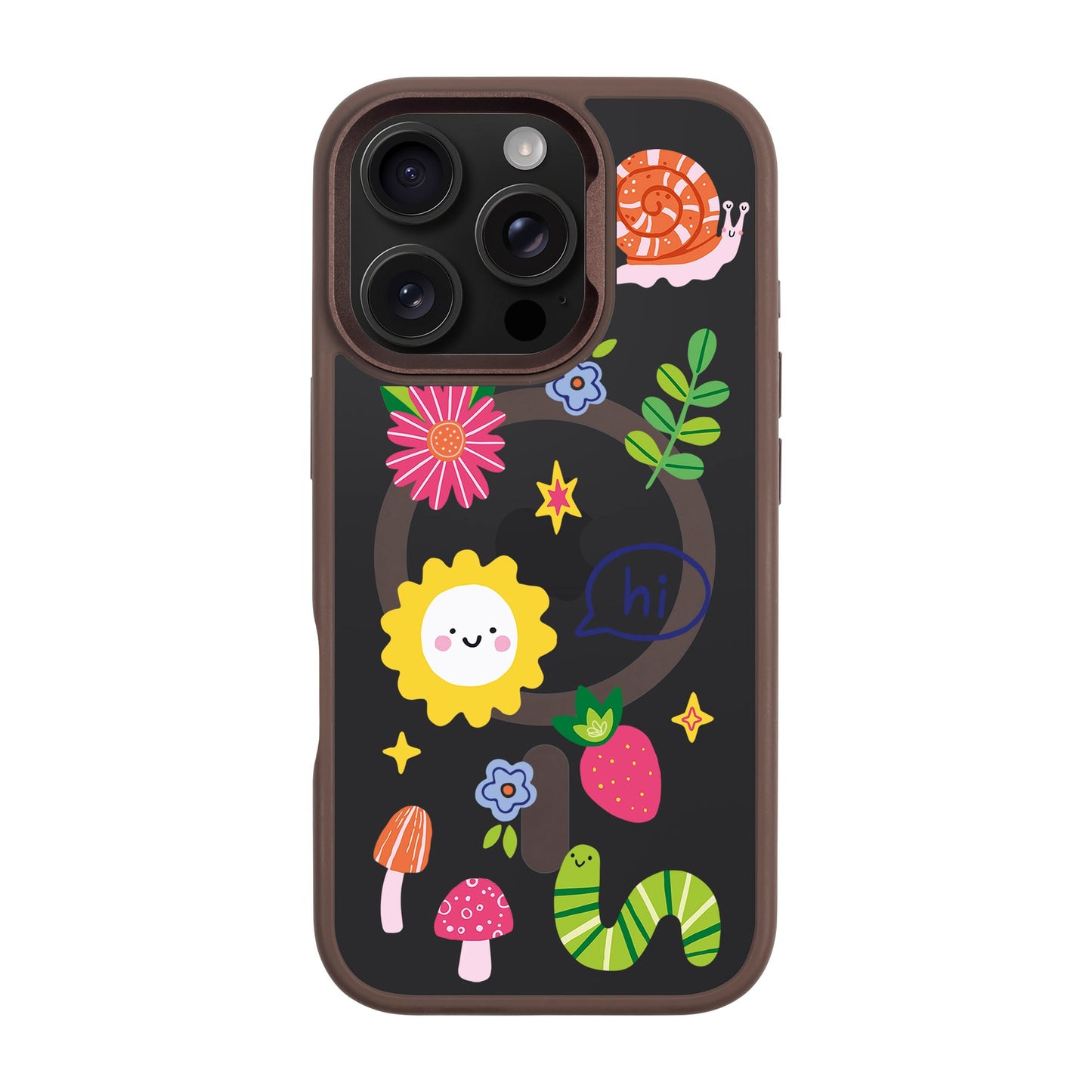 HELLO NATURE-iPhone 16 Pro Rise Kılıf MagSafe Özellikli