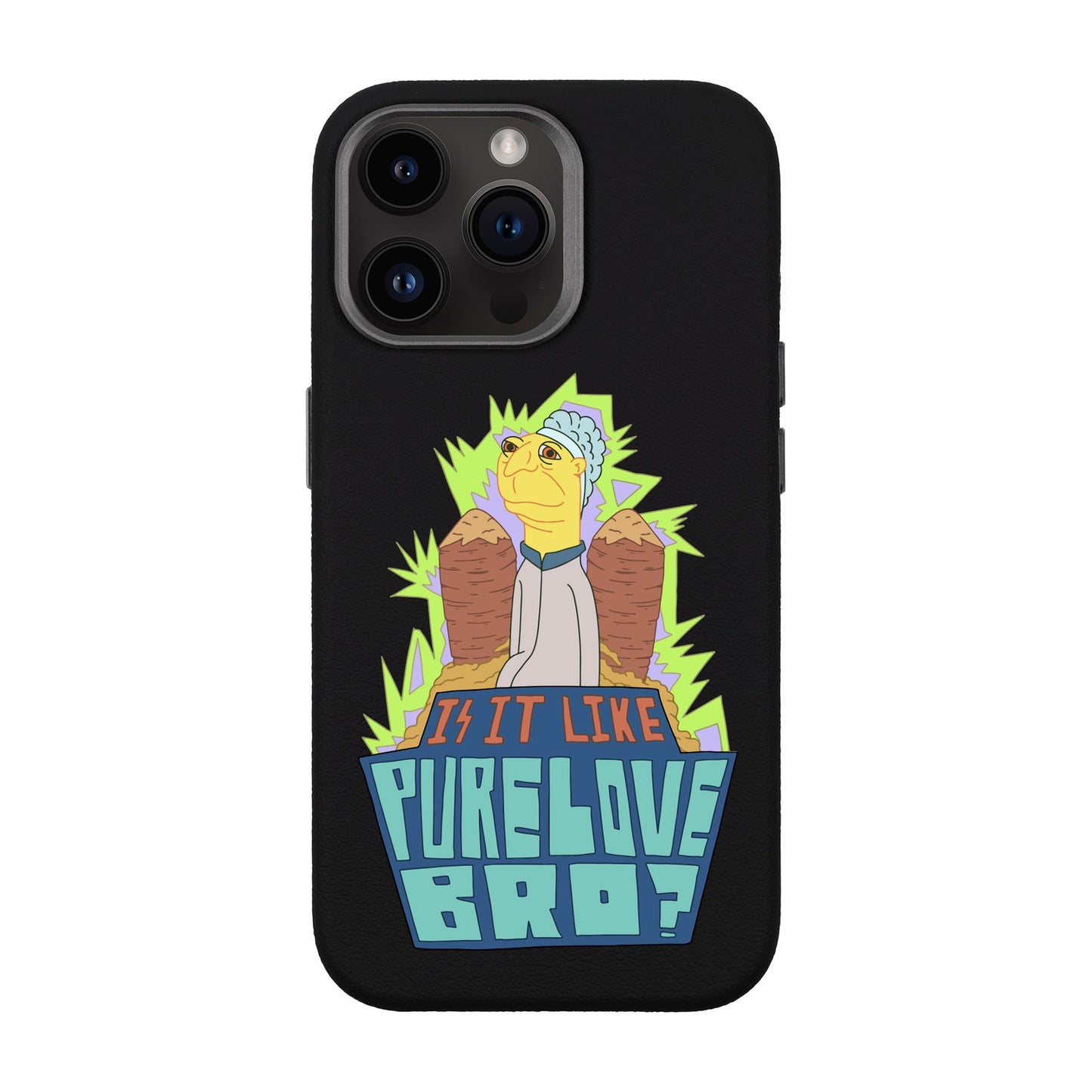 PURE LOVE-iPhone 14 Pro Max Leather Premium Kılıf MagSafe Özellikli