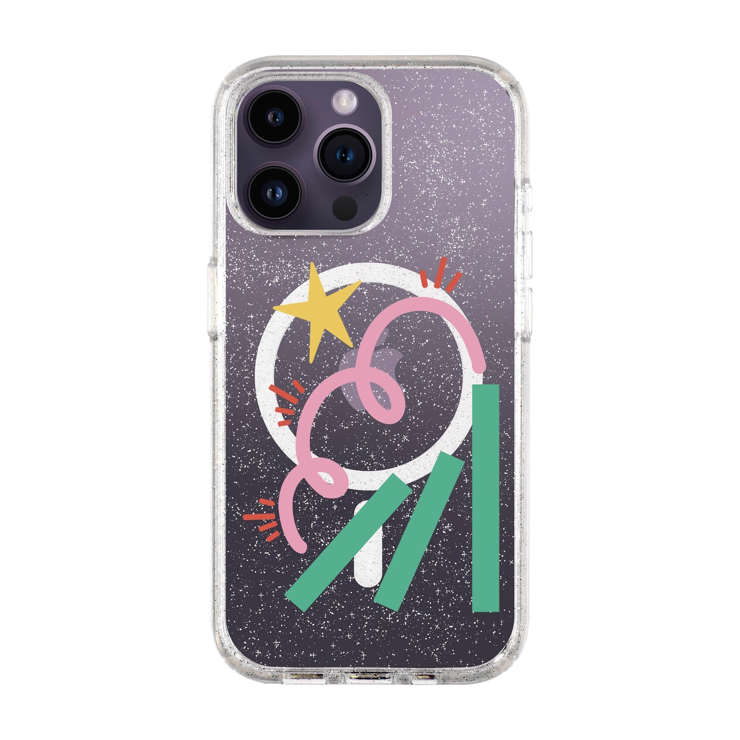 DOMINO-iPhone 14 Pro Max Shiny Kılıf MagSafe Özellikli