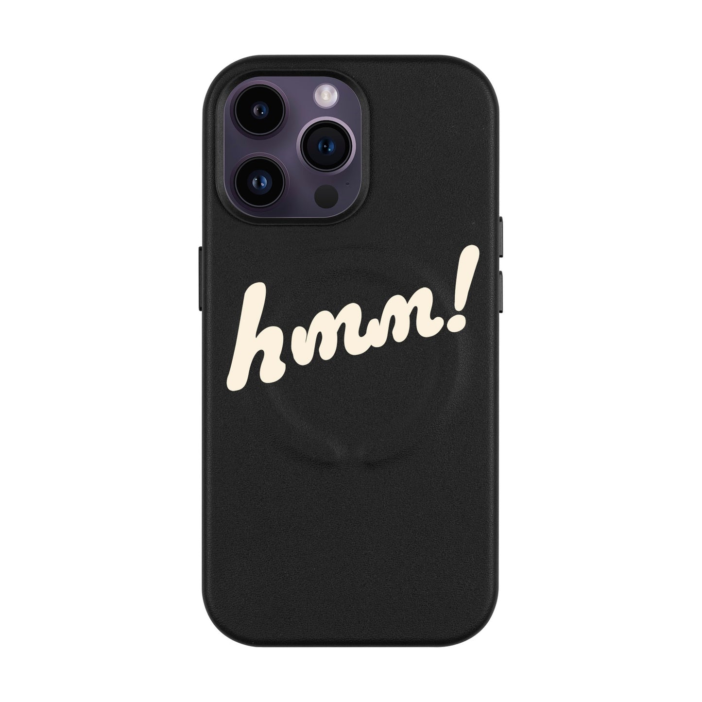 HMM-iPhone 14 Pro Max Leather Kılıf MagSafe Özellikli