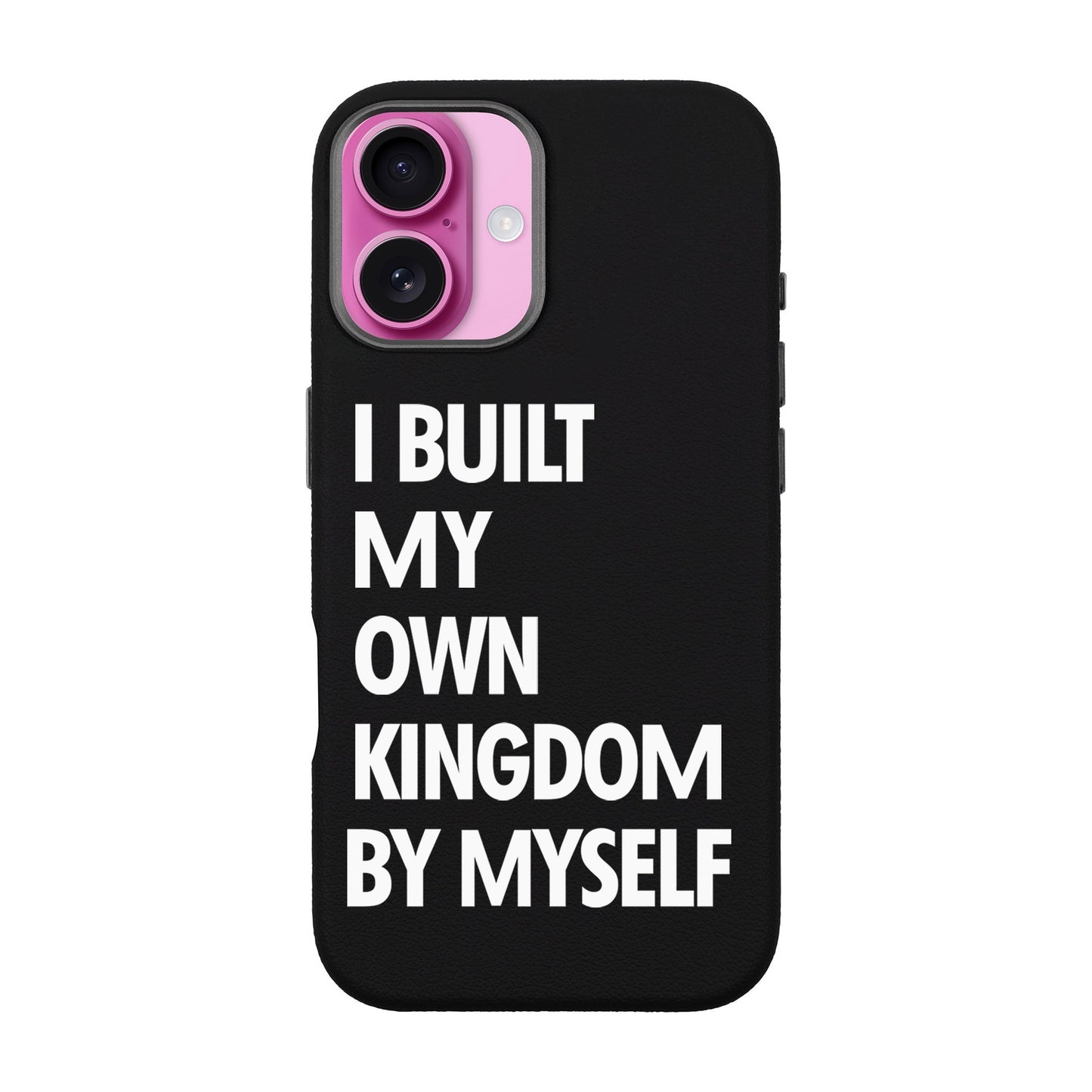 KINGDOM-iPhone 16 Plus Leather Premium Kılıf MagSafe Özellikli
