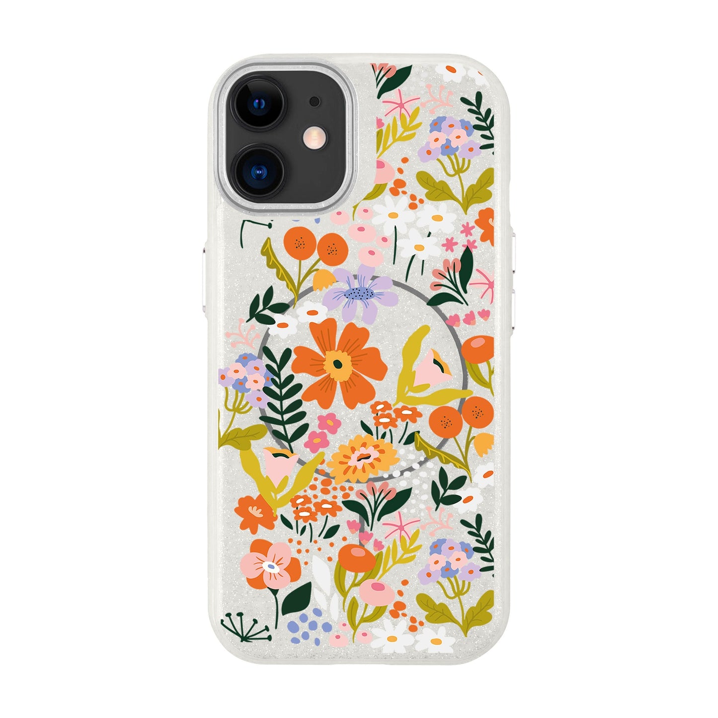 FLOWER-iPhone 11 Radiant Kılıf MagSafe Özellikli