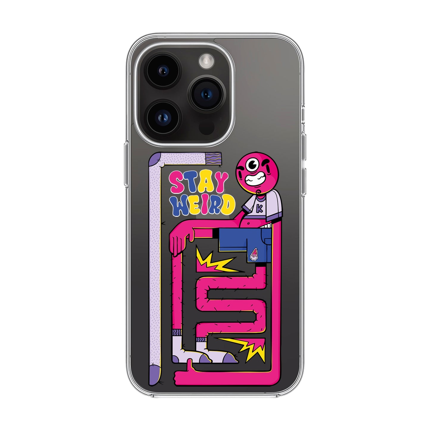 OG TOOTHY-iPhone 14 Pro Solid Kılıf