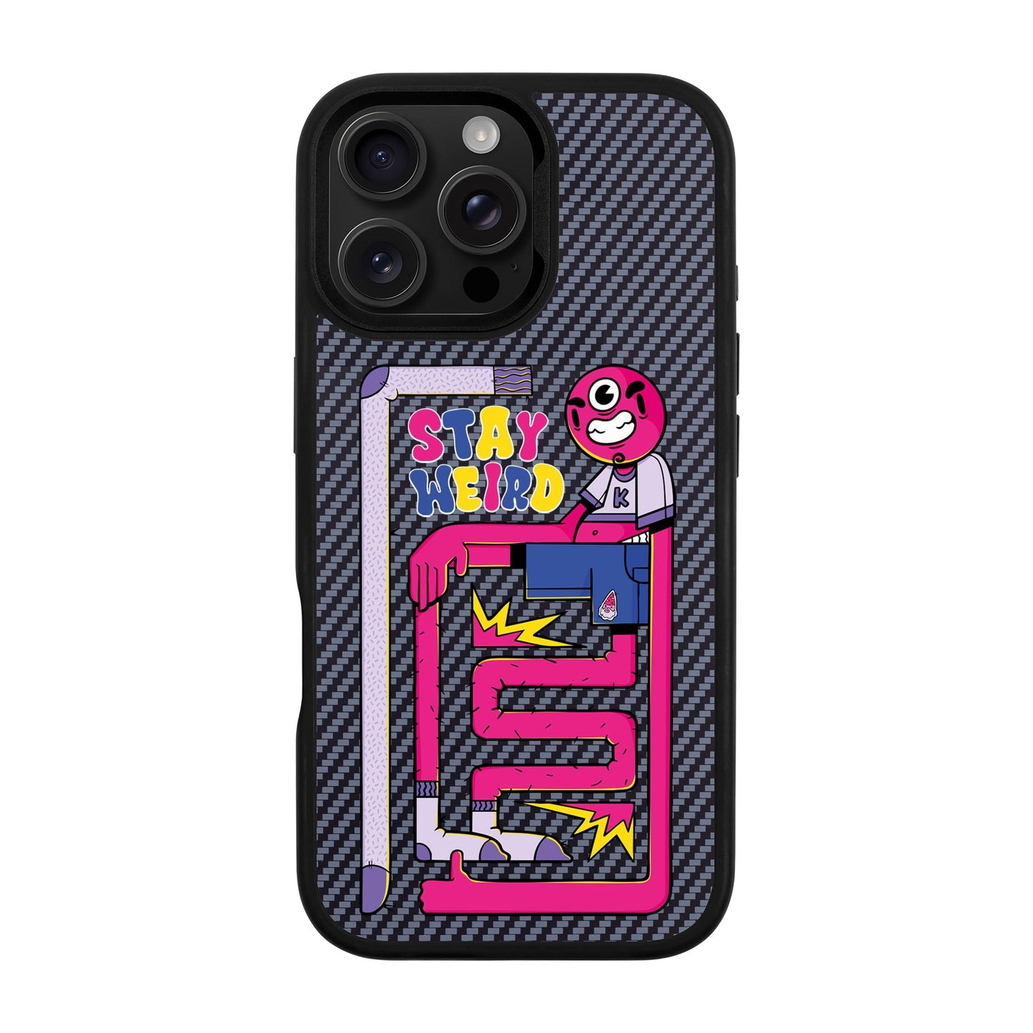 OG TOOTHY-iPhone 16 Pro Max Plaid Kılıf MagSafe Özellikli