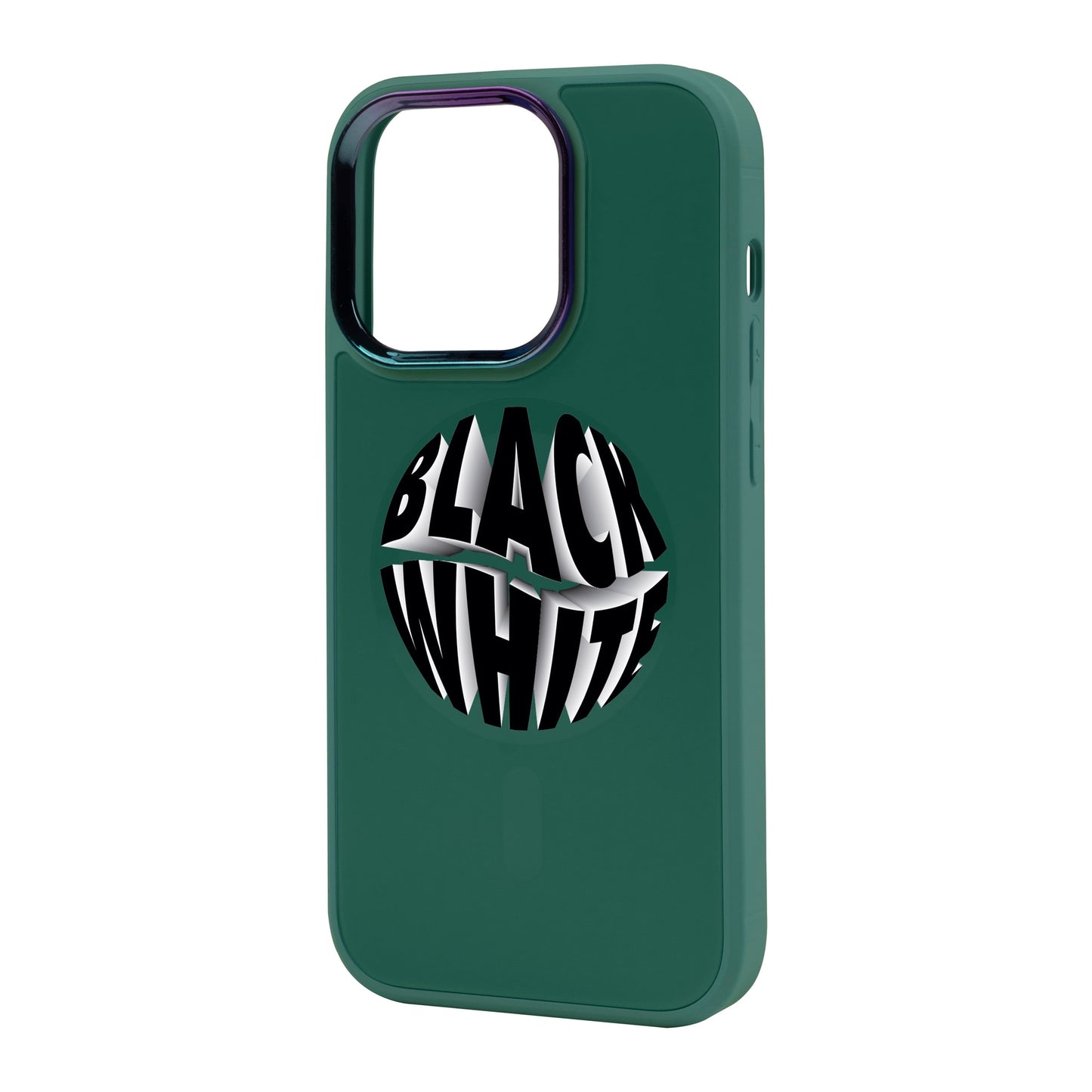 BLACK WHITE-iPhone 13 Pro Max Vigor Kılıf MagSafe Özellikli