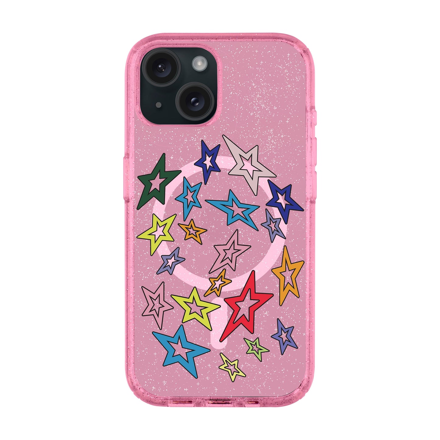 STAR-iPhone 15 Shiny Kılıf MagSafe Özellikli