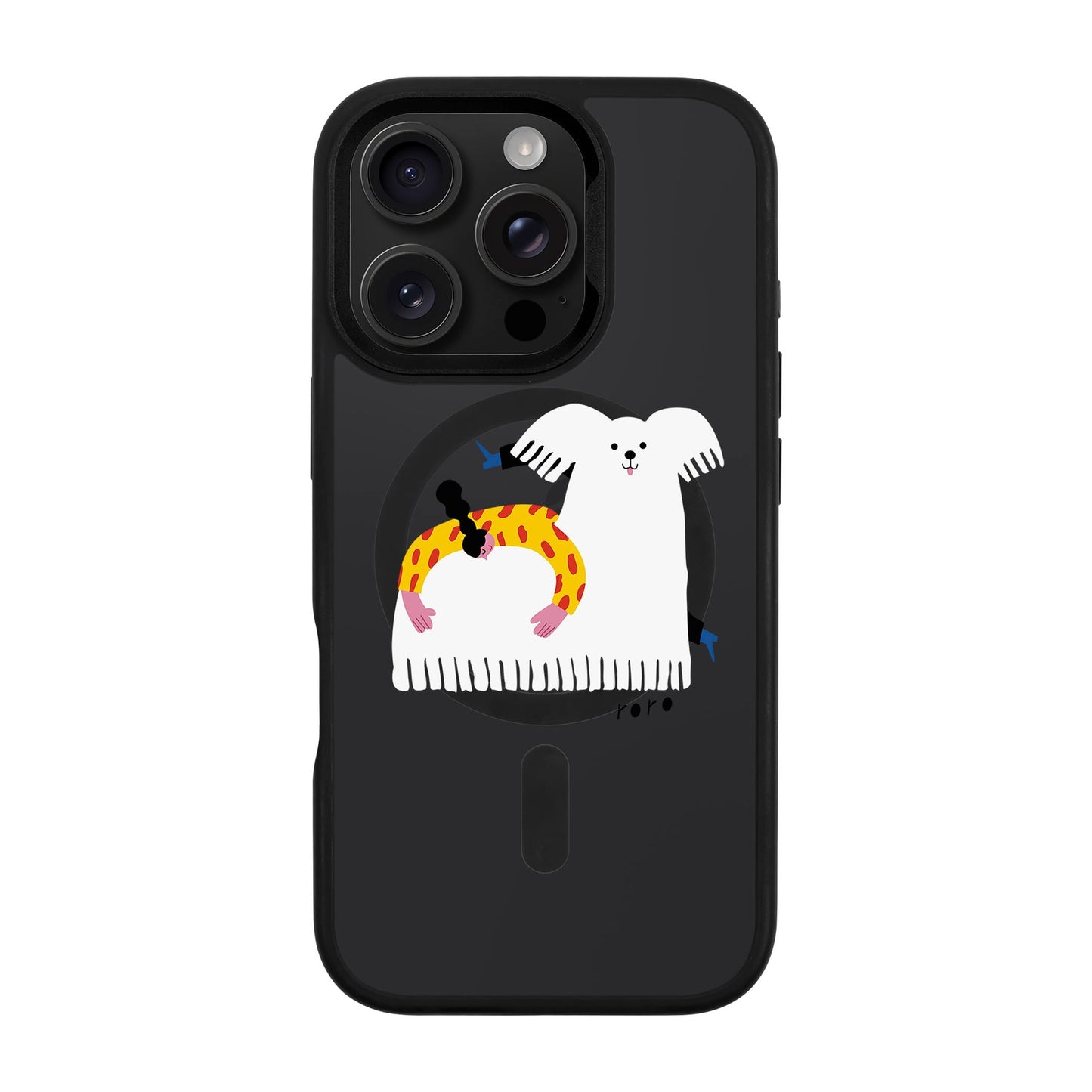 FANCY DOG-iPhone 16 Pro Rise Kılıf MagSafe Özellikli
