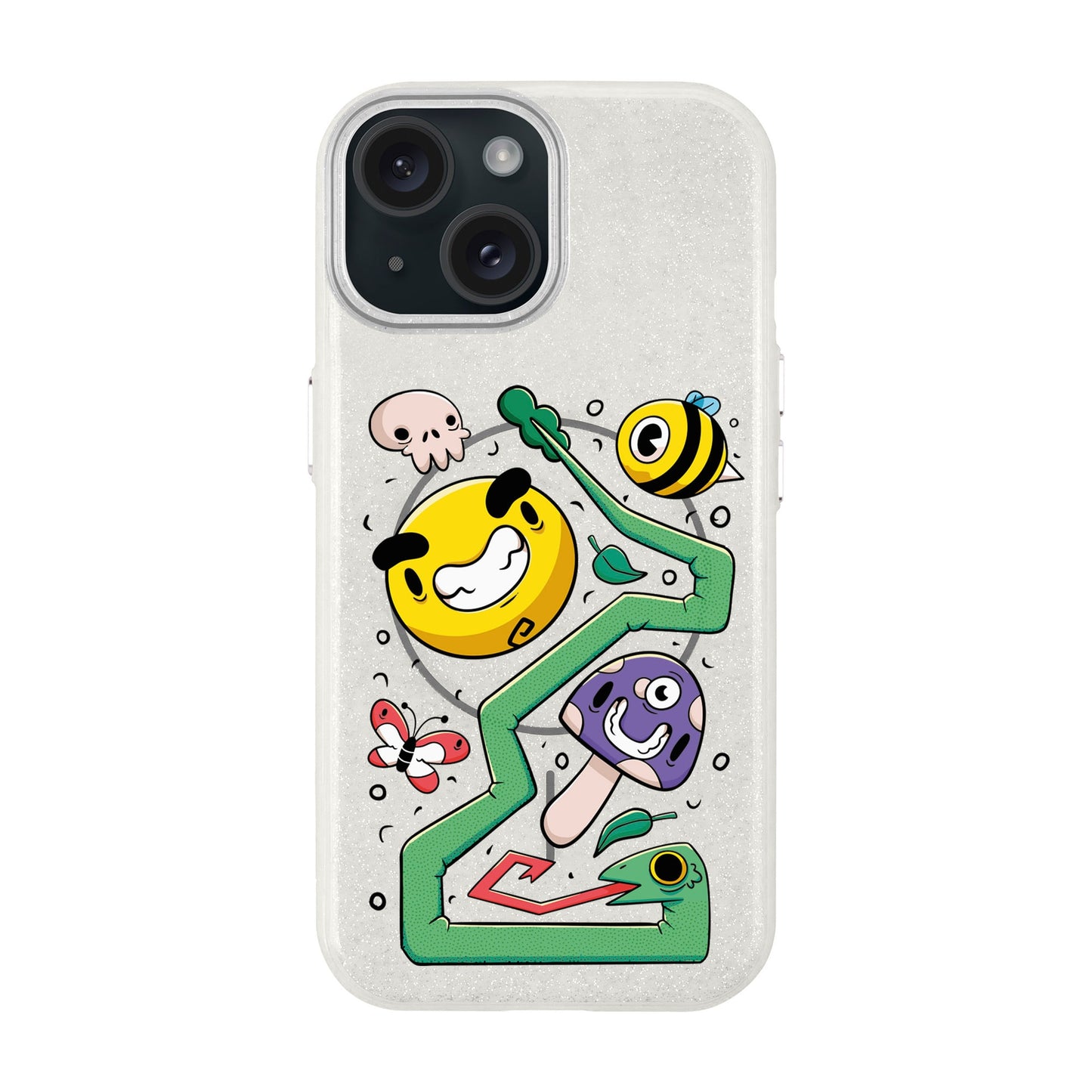 NADUR-iPhone 15 Plus Radiant Kılıf MagSafe Özellikli