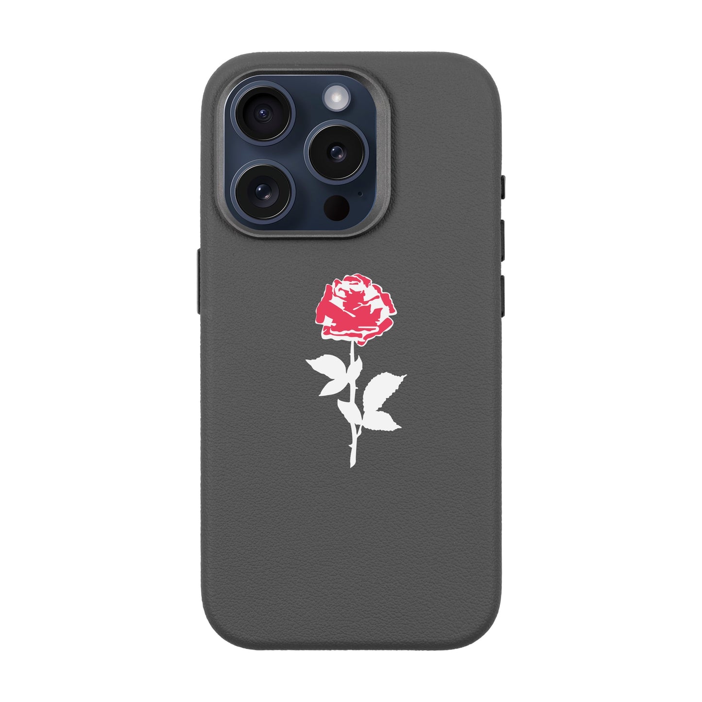 NATUREL ROSE-iPhone 15 Pro Leather Premium Kılıf MagSafe Özellikli