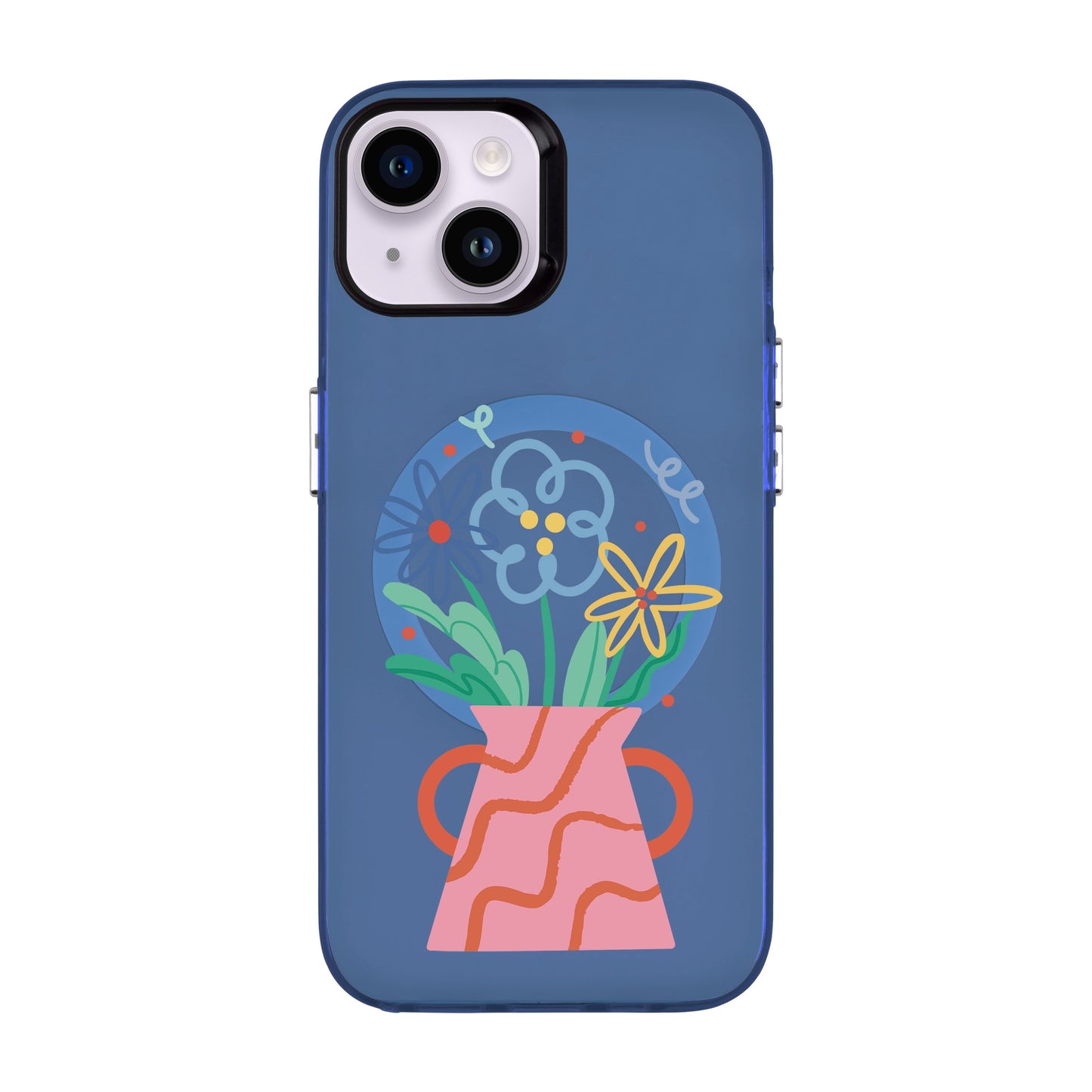 PINK VASE-iPhone 14 Hold Kılıf MagSafe Özellikli