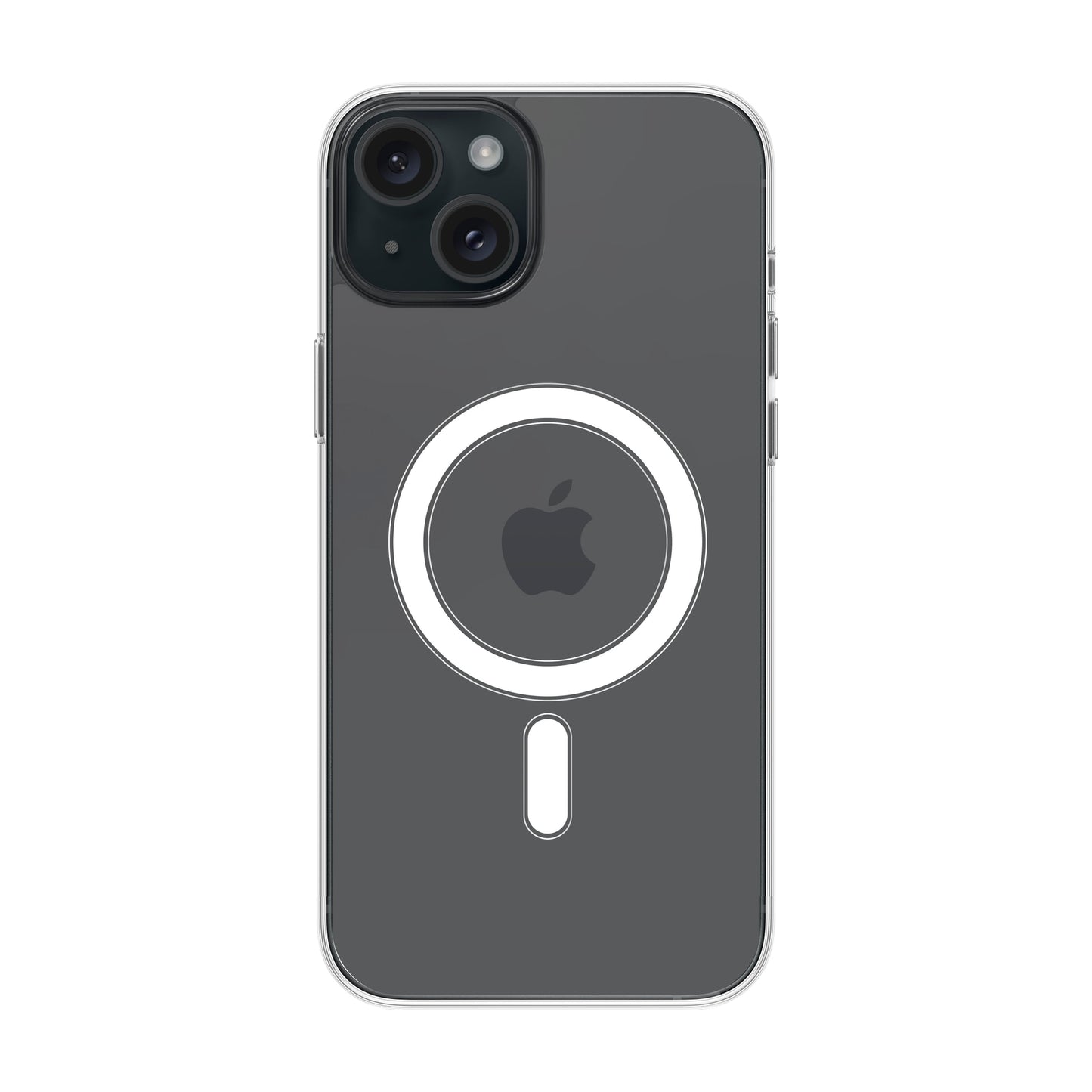 NEW-iPhone 15 Plus Solid Kılıf MagSafe Özellikli