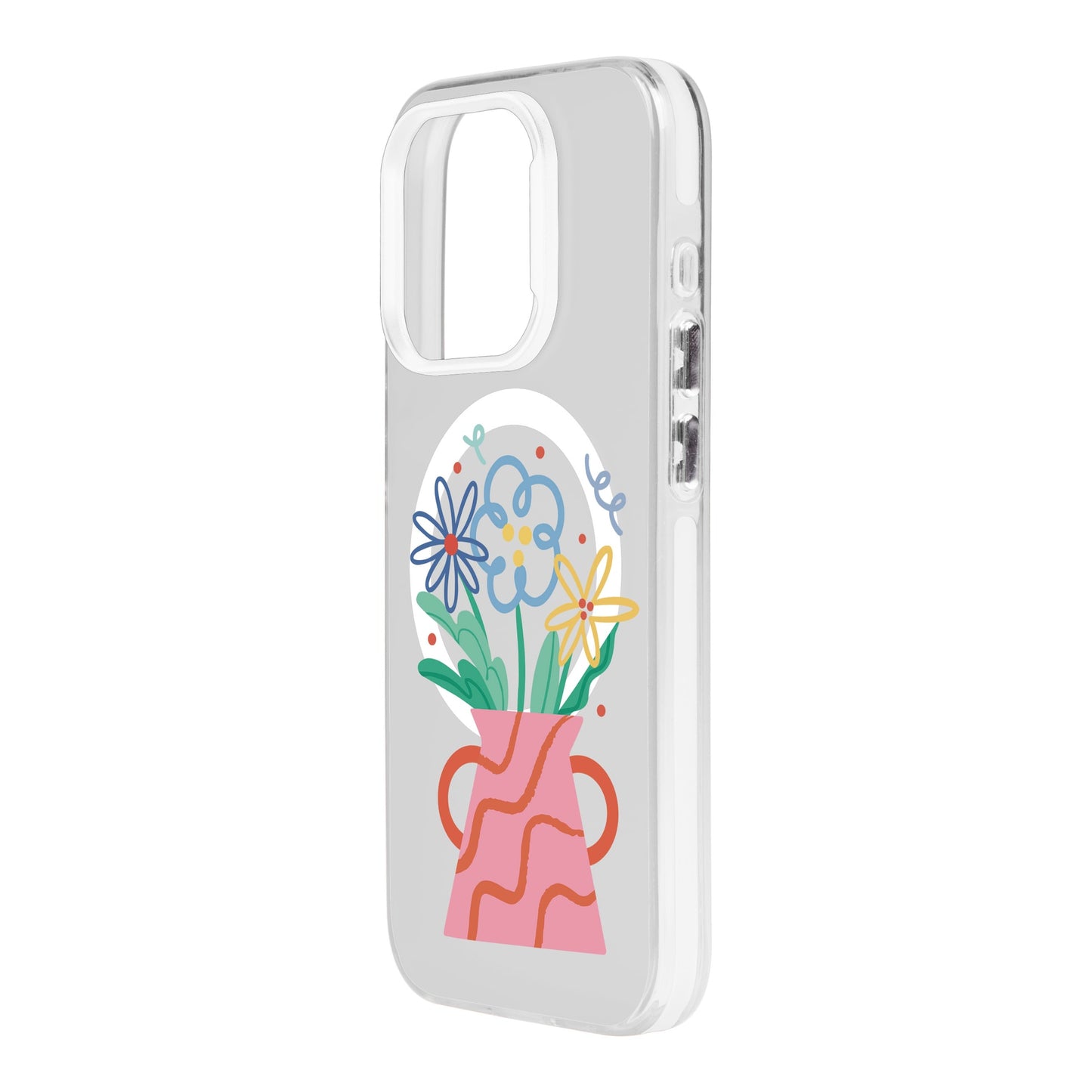 PINK VASE-iPhone 15 Pro Max Hold Kılıf MagSafe Özellikli