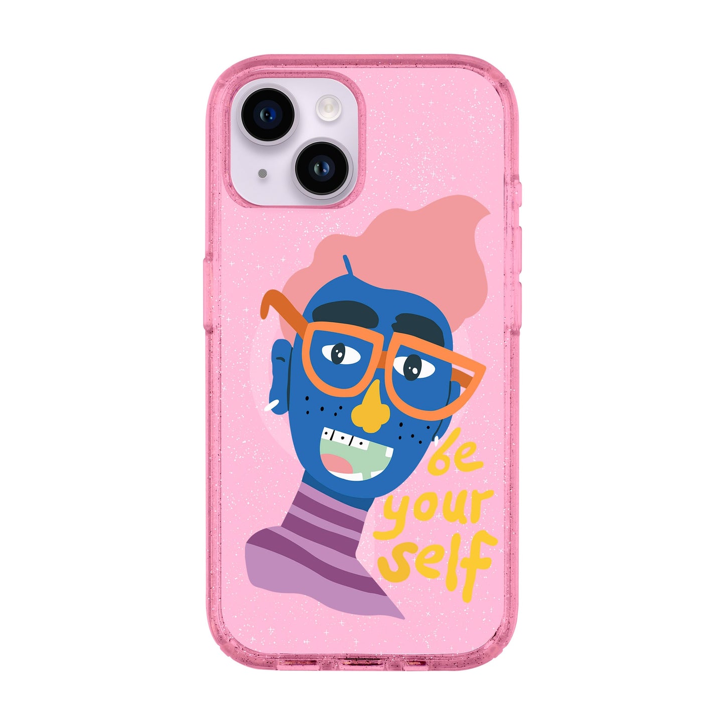 BE YOUR SELF-iPhone 13 Shiny Kılıf MagSafe Özellikli