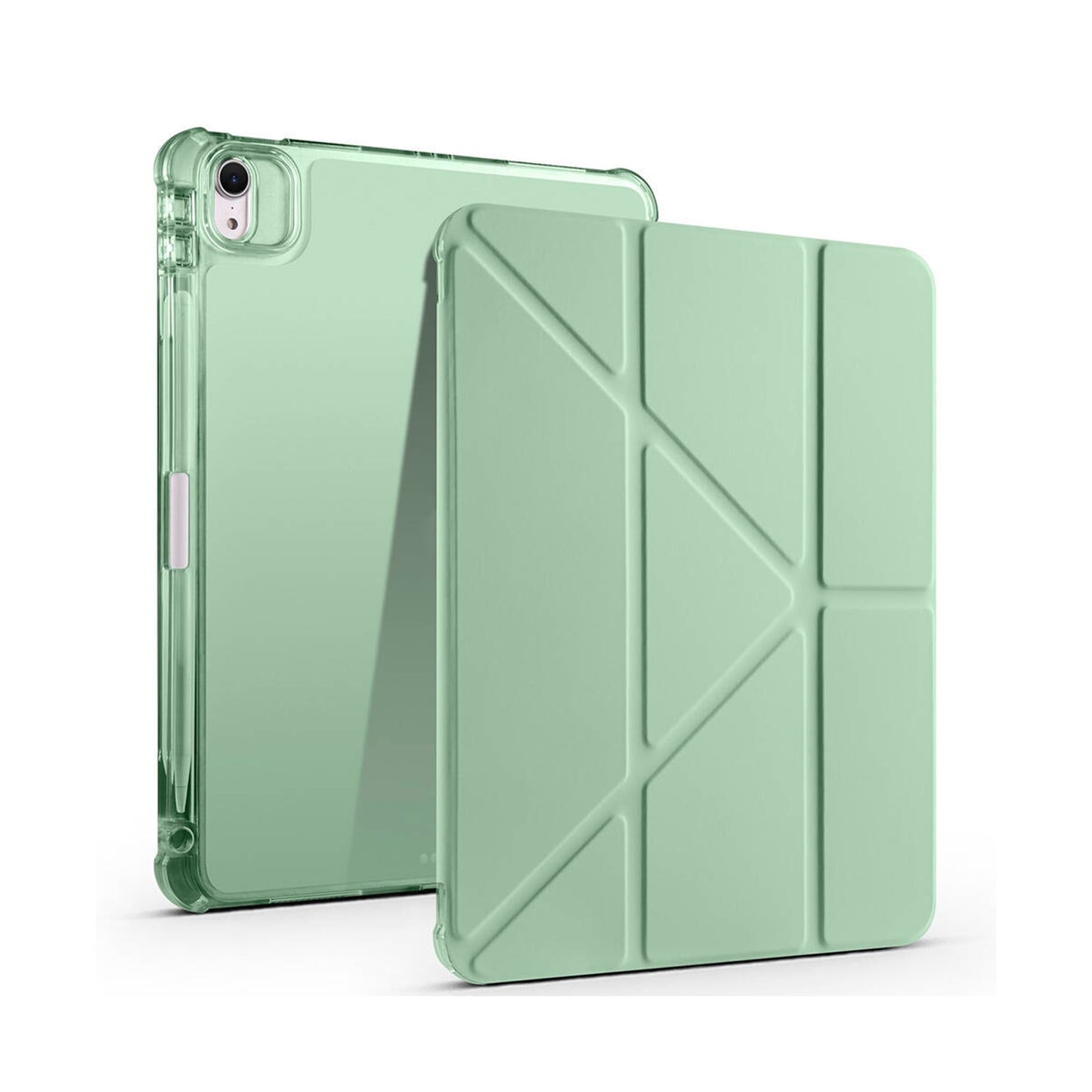 Apple iPad Air 11 inç 2024-Trigon Folding Kalemlikli Standlı Kılıf