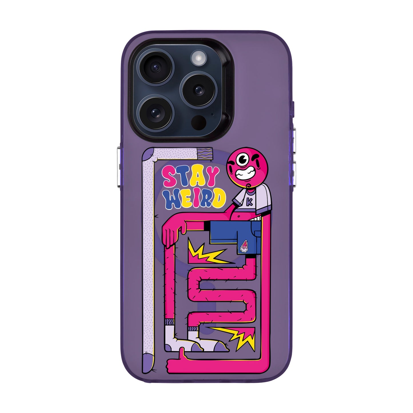 OG TOOTHY-iPhone 14 Pro Hold Kılıf MagSafe Özellikli