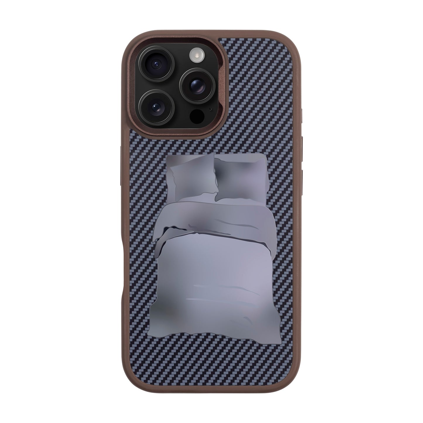MATTRESS-iPhone 16 Pro Max Plaid Kılıf MagSafe Özellikli