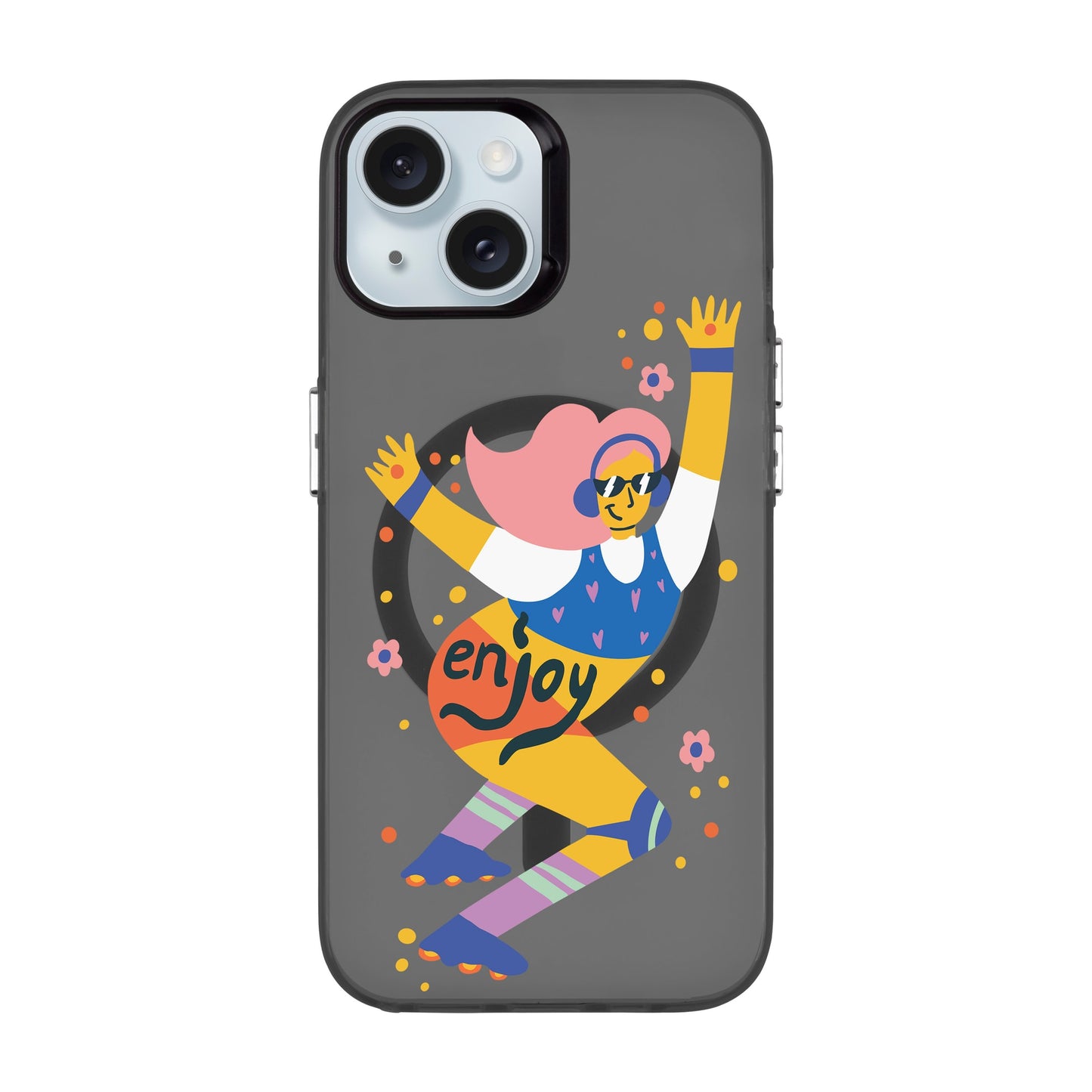 ENJOY-iPhone 15 Hold Kılıf MagSafe Özellikli
