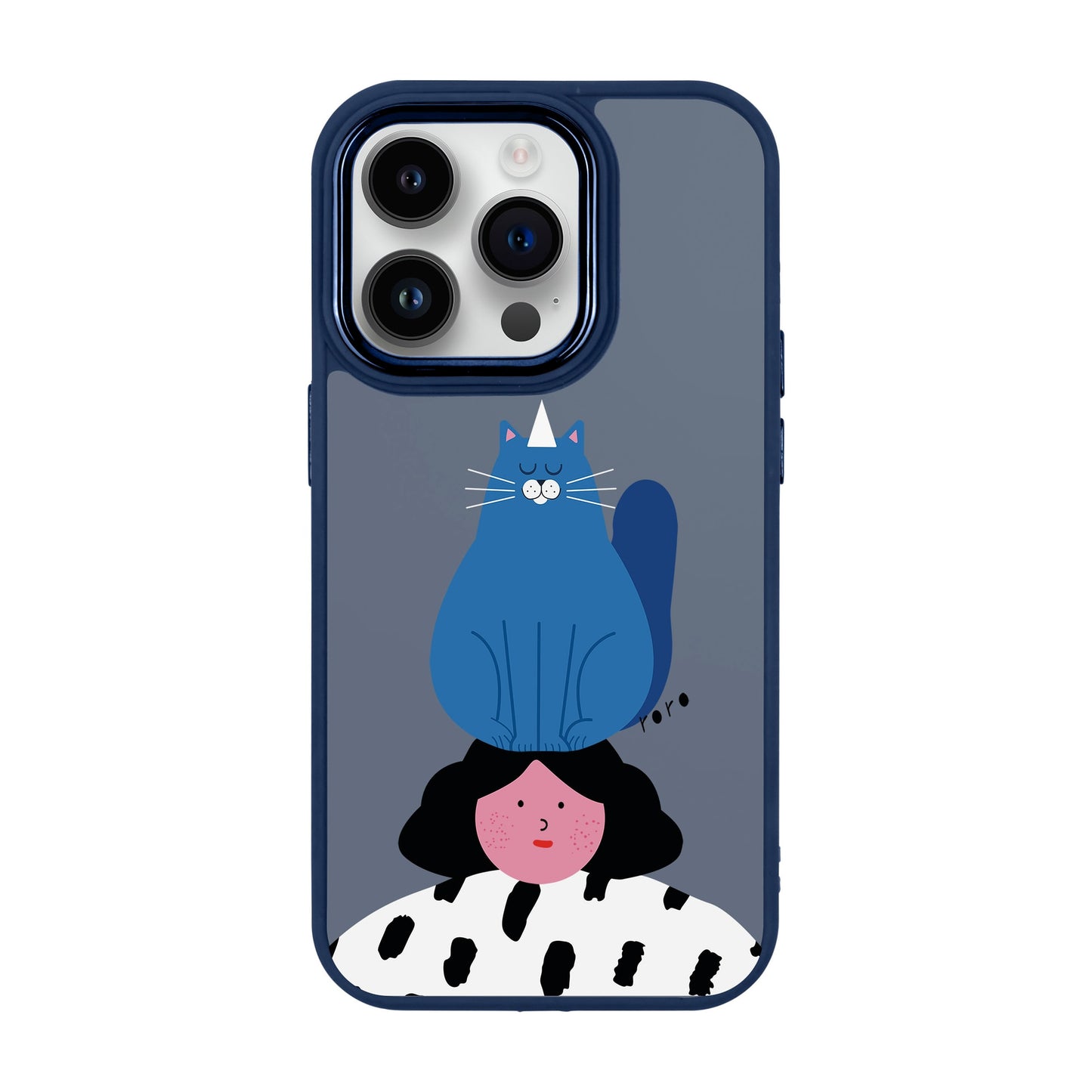 NAUGHTY CAT-iPhone 13 Pro Proof Kılıf