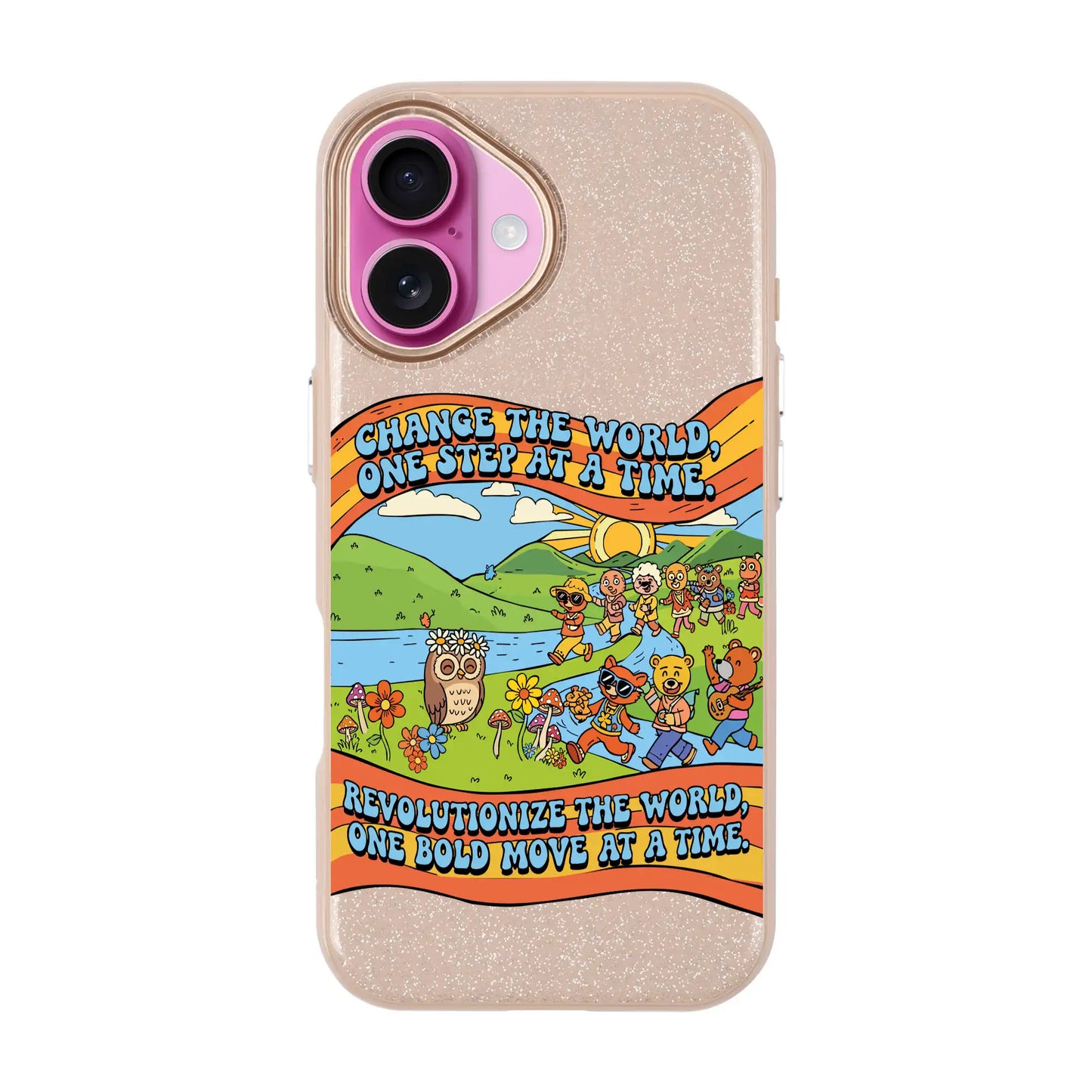 CHANGE THE WORLD-iPhone 16 Radiant Kılıf MagSafe Özellikli