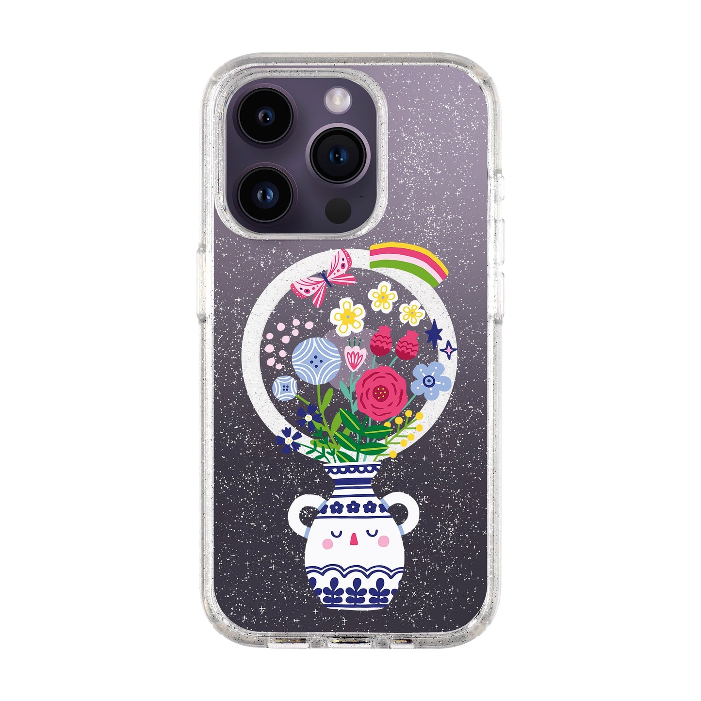 PARTERRE-iPhone 14 Pro Shiny Kılıf MagSafe Özellikli
