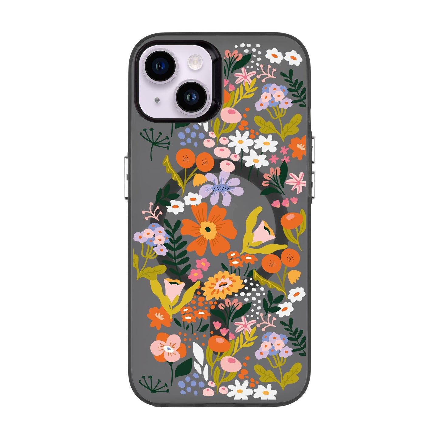 FLOWER-iPhone 14 Plus Hold Kılıf MagSafe Özellikli