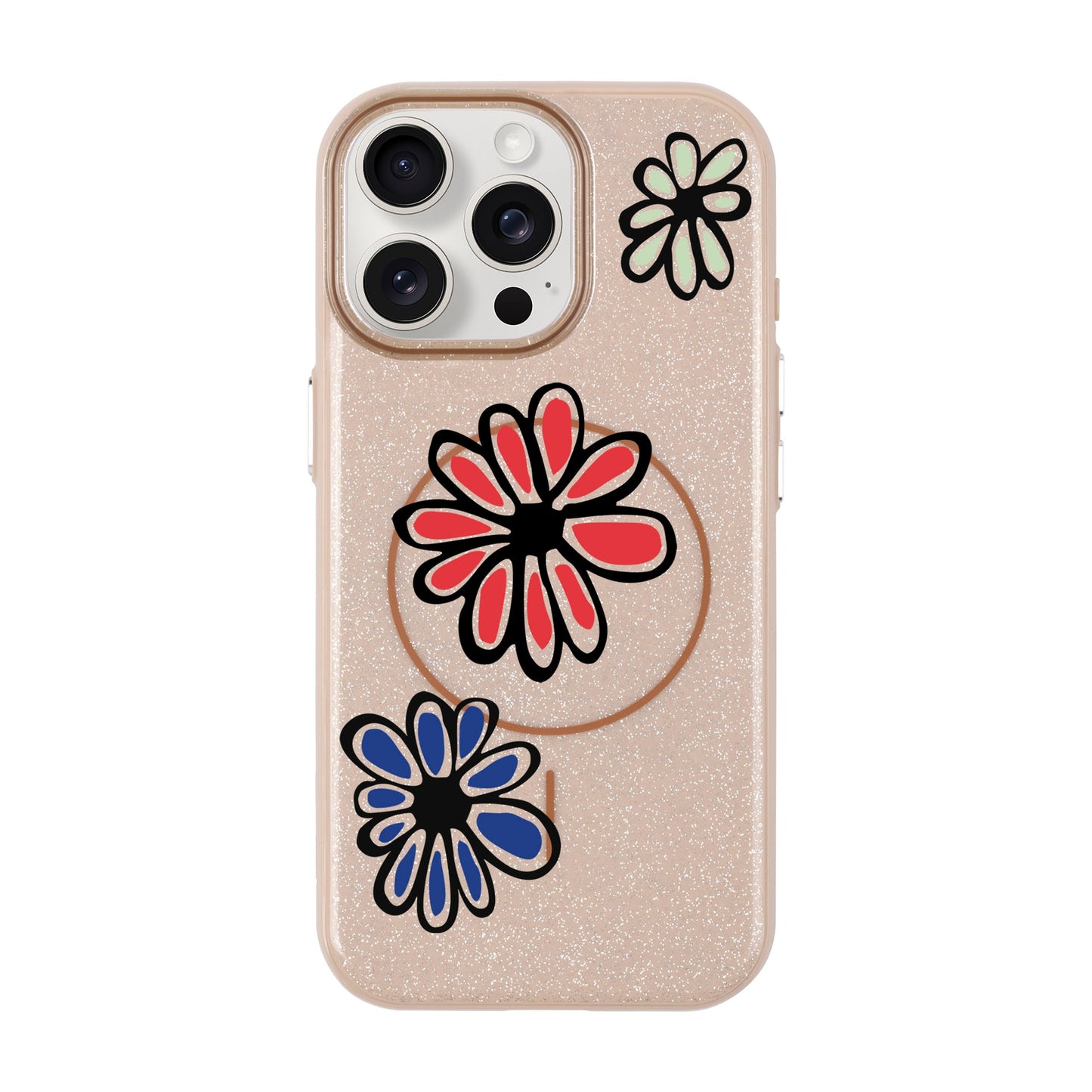 FLORIST-iPhone 15 Pro Max Radiant Kılıf MagSafe Özellikli