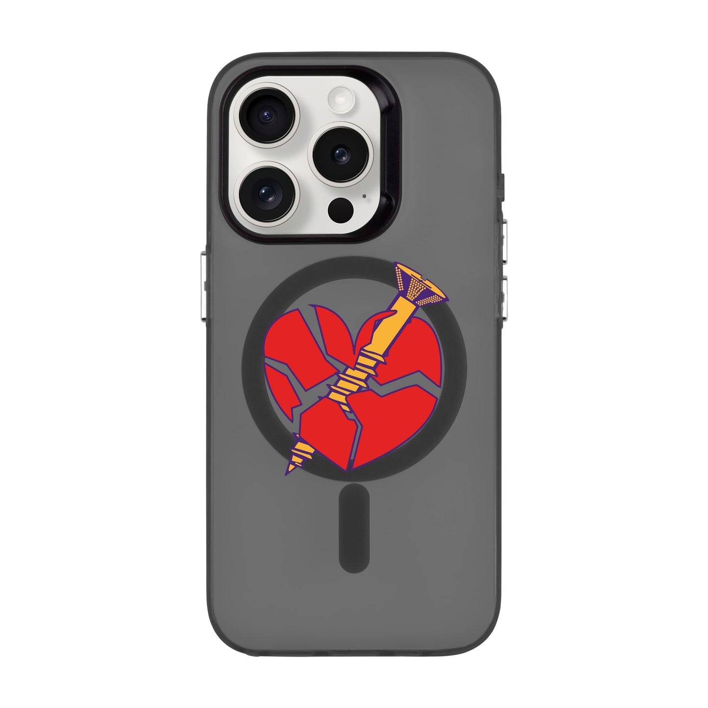 BROKEN HEART-iPhone 13 Pro Hold Kılıf MagSafe Özellikli