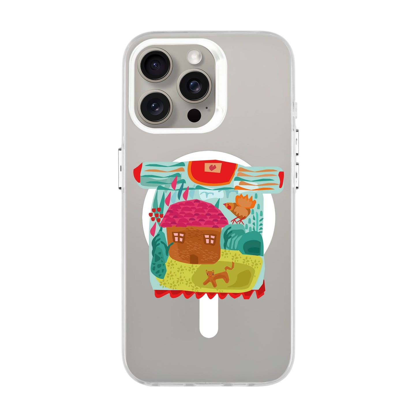 SİHİRLİ KAZAK-iPhone 15 Pro Max Hold Kılıf MagSafe Özellikli